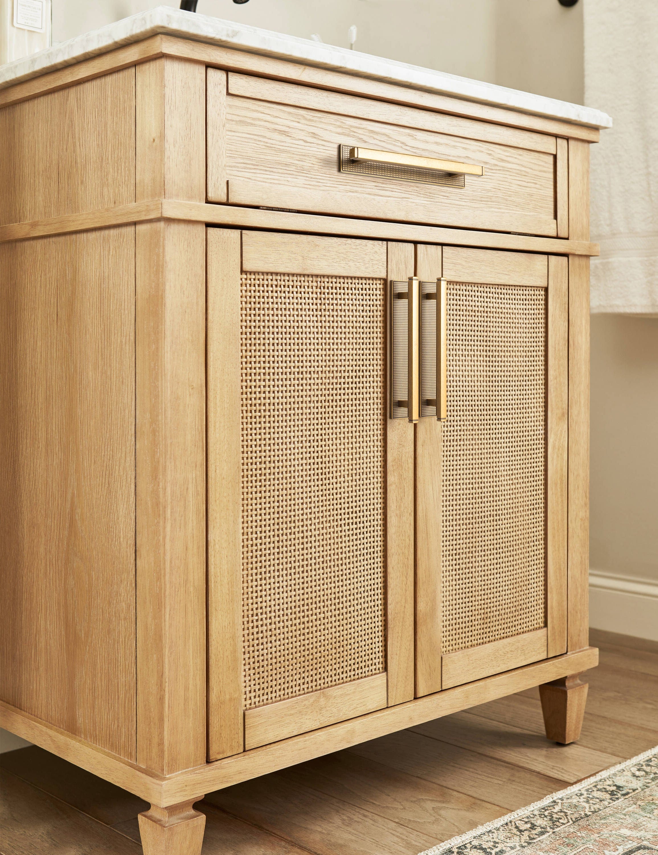 Goo-Ki 2 Pack Antique Brass Zinc Alloy Cabinet Pulls with Back Plate Kitchen Hardware Bar Handles