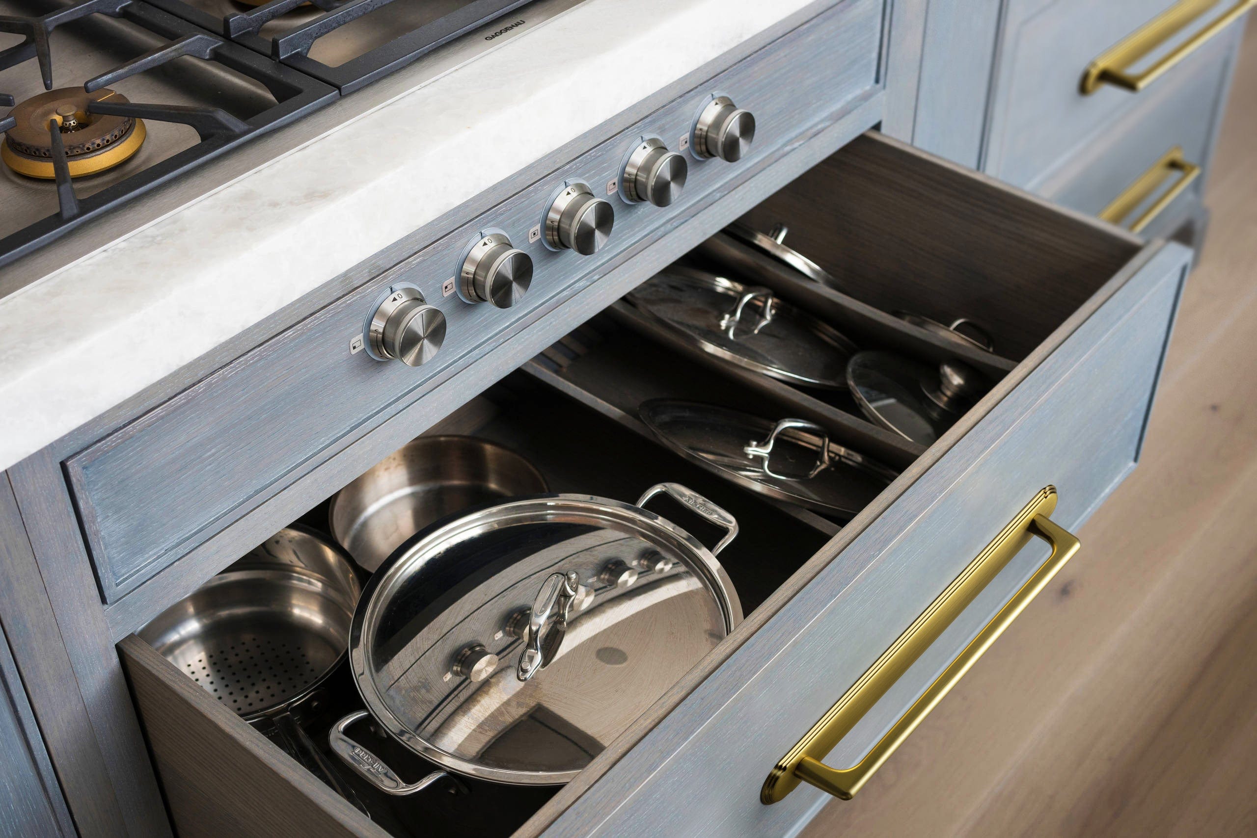 Goo-Ki 2 Pack Cabinet Pulls with Oval-shaped Back Plate Zinc Alloy Cabinet Handle with Long Back Plate G014