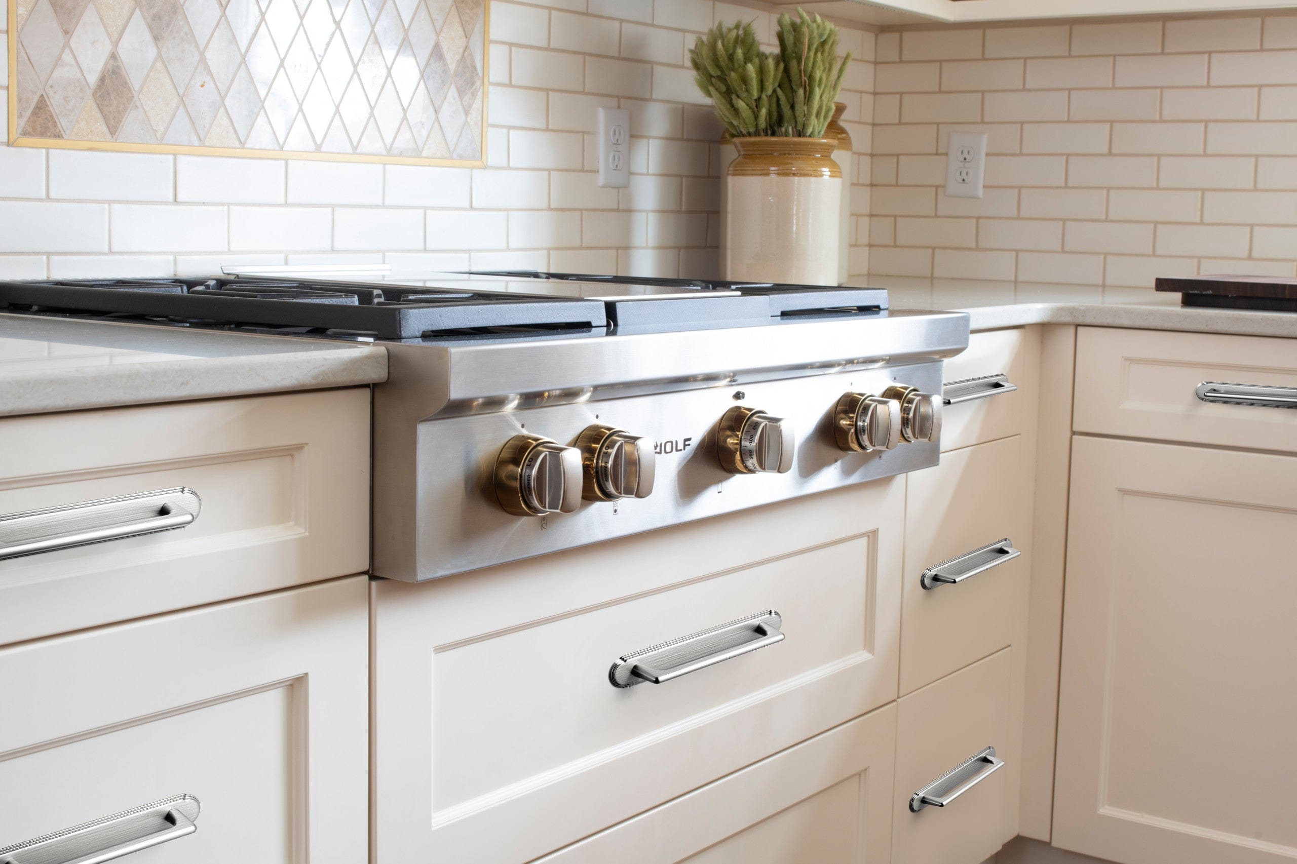 Goo-Ki 2 Pack Classic Cabinet Bar Pulls with Back Plate Zinc Alloy Cabinet Handle with Long Back Plate