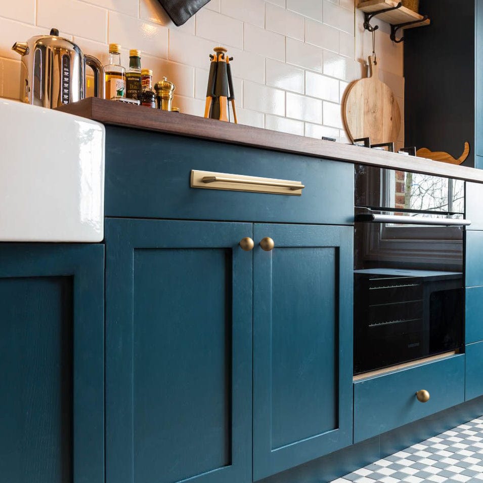 Goo-Ki 2 Pack Classic Cabinet Bar Pulls with Back Plate Zinc Alloy Cabinet Handle with Long Back Plate