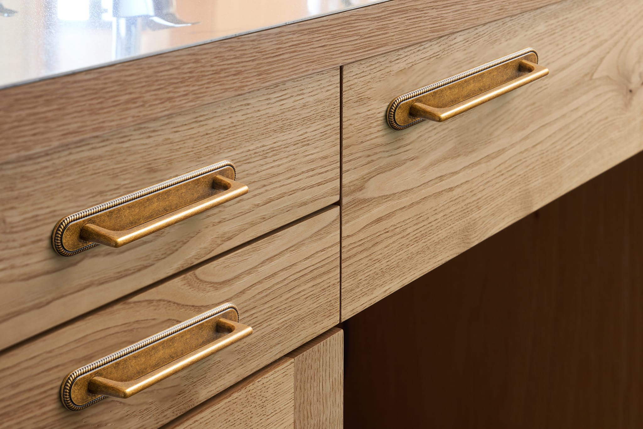 Goo-Ki 2 Pack Classic Cabinet Bar Pulls with Back Plate Zinc Alloy Cabinet Handle with Long Back Plate