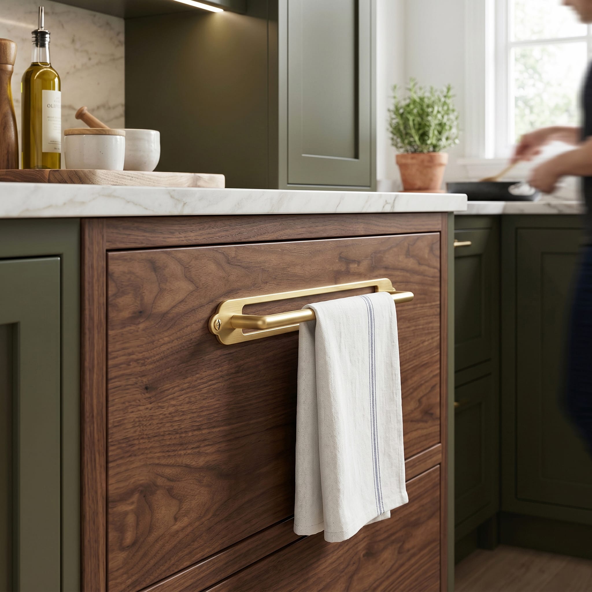 Goo-Ki 2 Pack Decorative Cabinet Bar Pulls with Back Plate Zinc Alloy Cabinet Handle with Long Back Plate