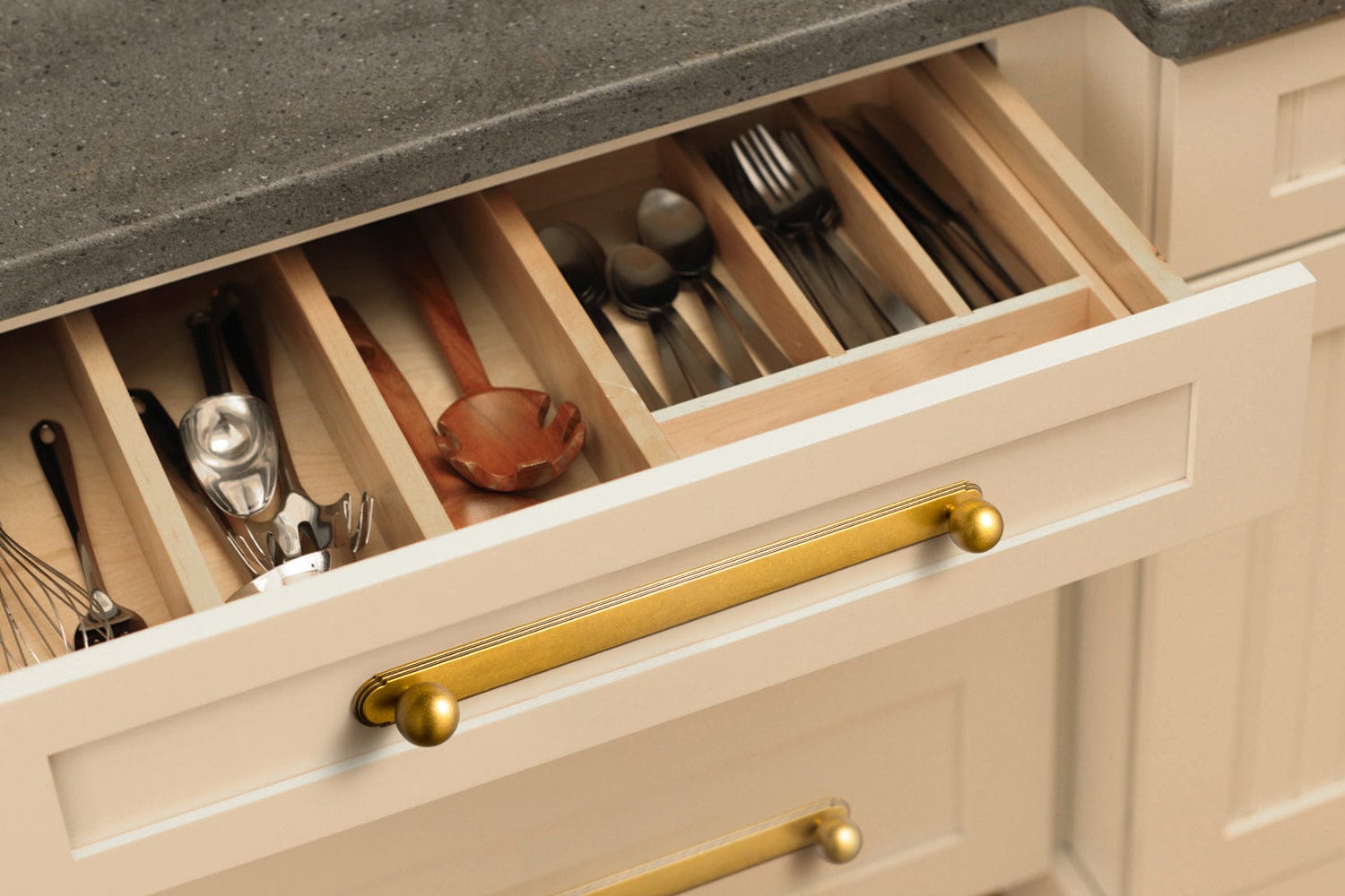 Goo-Ki 2 Pack Round Cabinet Knobs with Back Plate Zinc Alloy Cabinet Handle with Long Back Plate