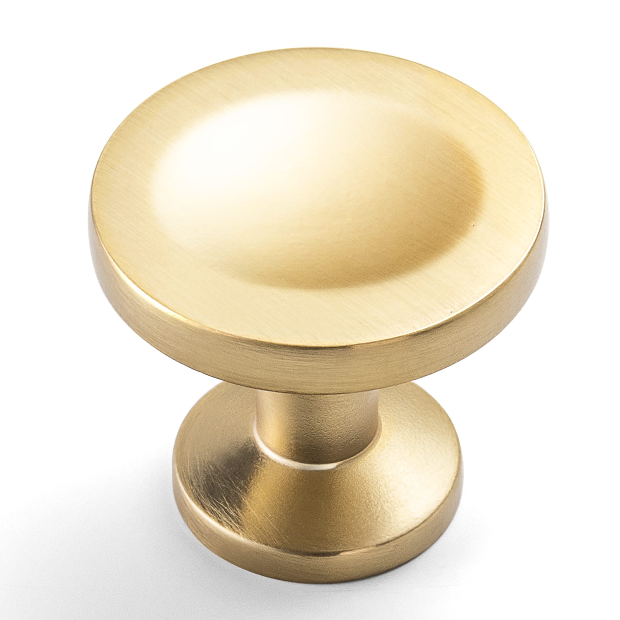 Goo-Ki 2502 / Champagne Bronze / No Back Plate - 12 Pack Assorted Shaped Zinc Alloy Cabinet Hardware - Knobs and Back Plates for Stylish Furniture