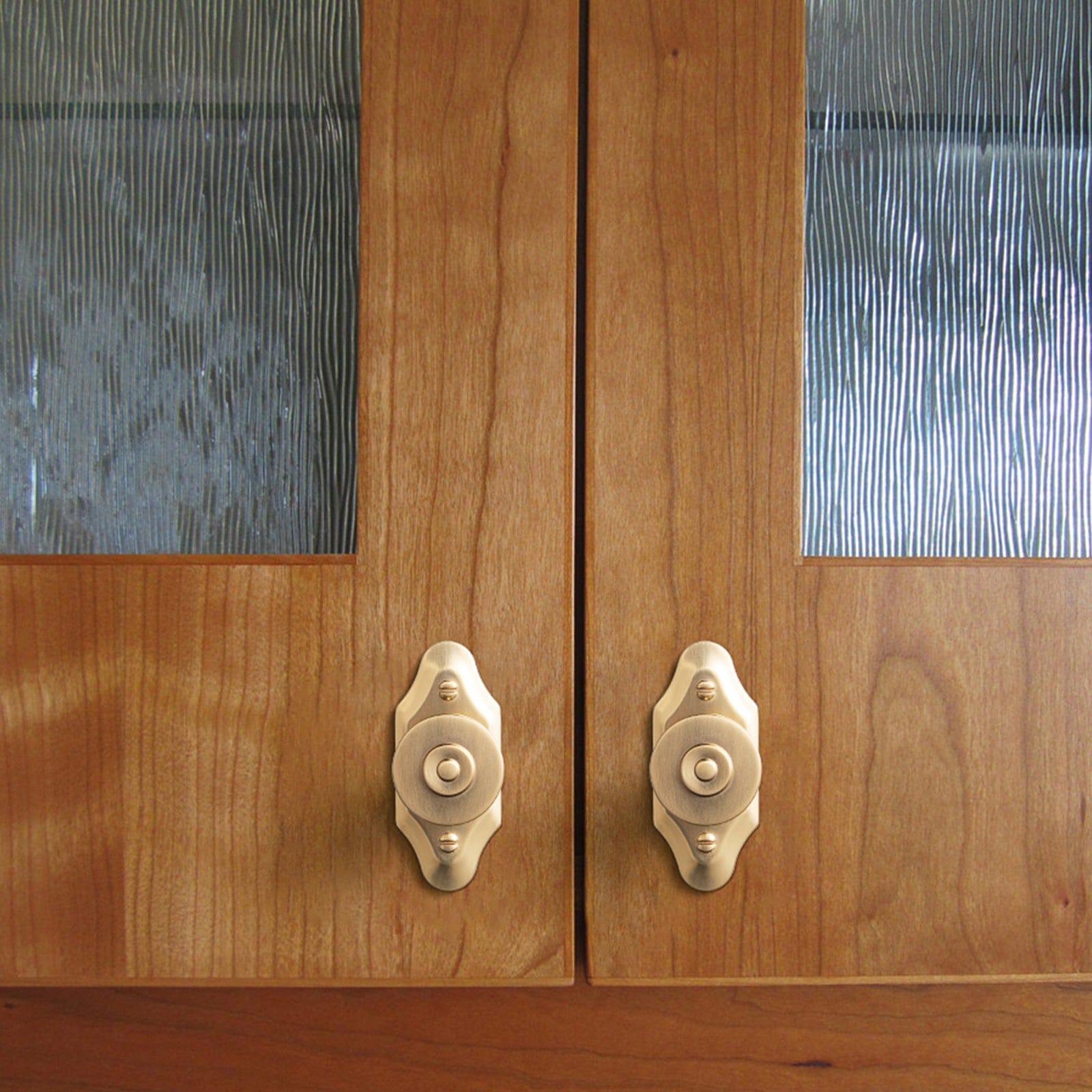 Goo-Ki 6 Pack Assorted Shaped Zinc Alloy Cabinet Hardware - Knobs and Back Plates for Stylish Furniture