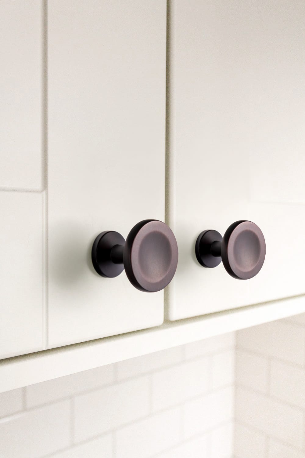 Goo-Ki 6 Pack Assorted Shaped Zinc Alloy Cabinet Hardware - Knobs and Back Plates for Stylish Furniture