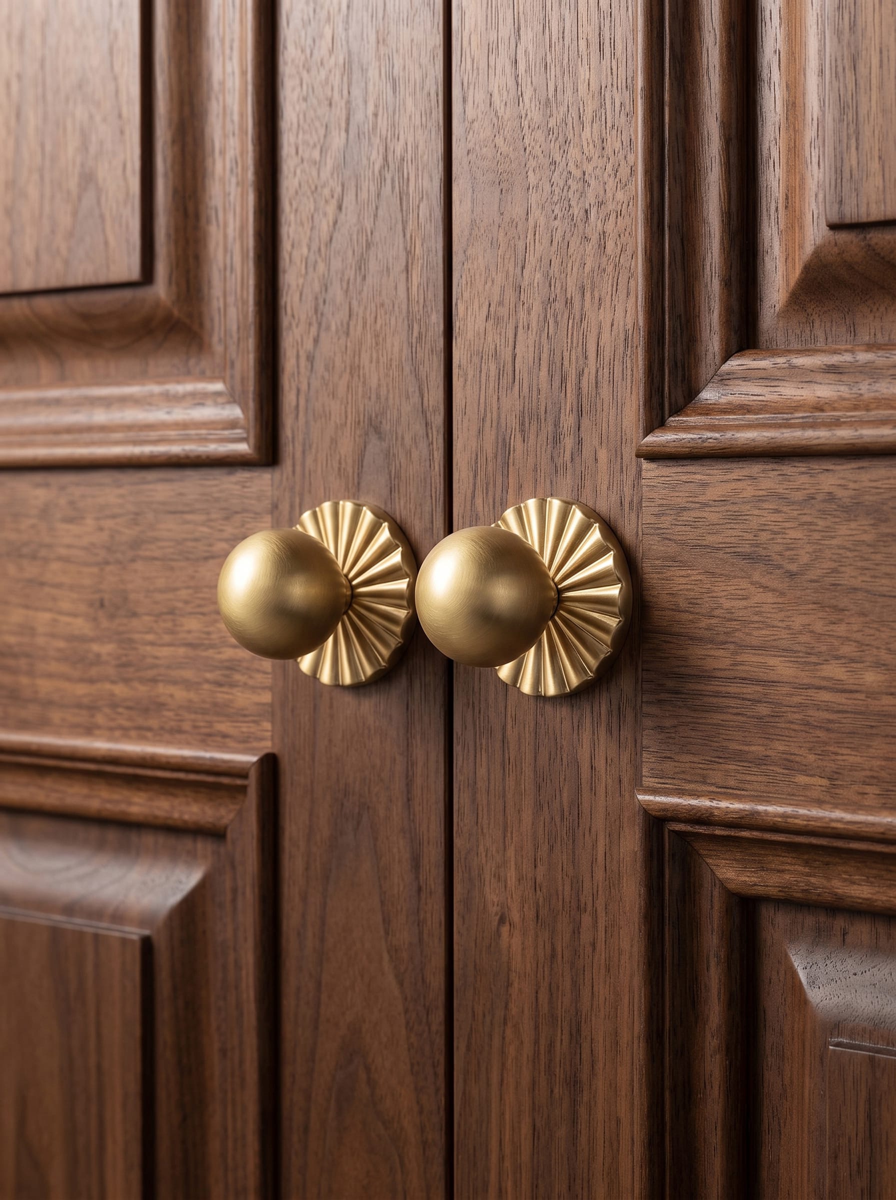 Goo-Ki 6 Pack Round Cabinet Knobs with Decorative Back Plate Zinc Alloy Cabinet Hardware for Kitchen