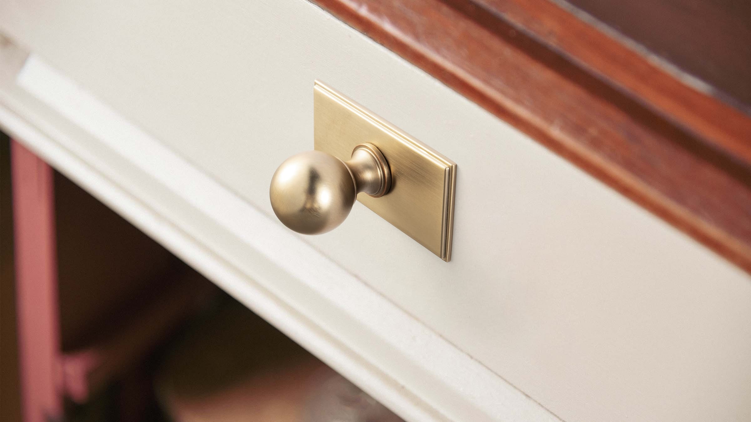 Goo-Ki 6 Pack Stylish Zinc Alloy Cabinet Knobs Classic Round Design Durable Cabinet Handles