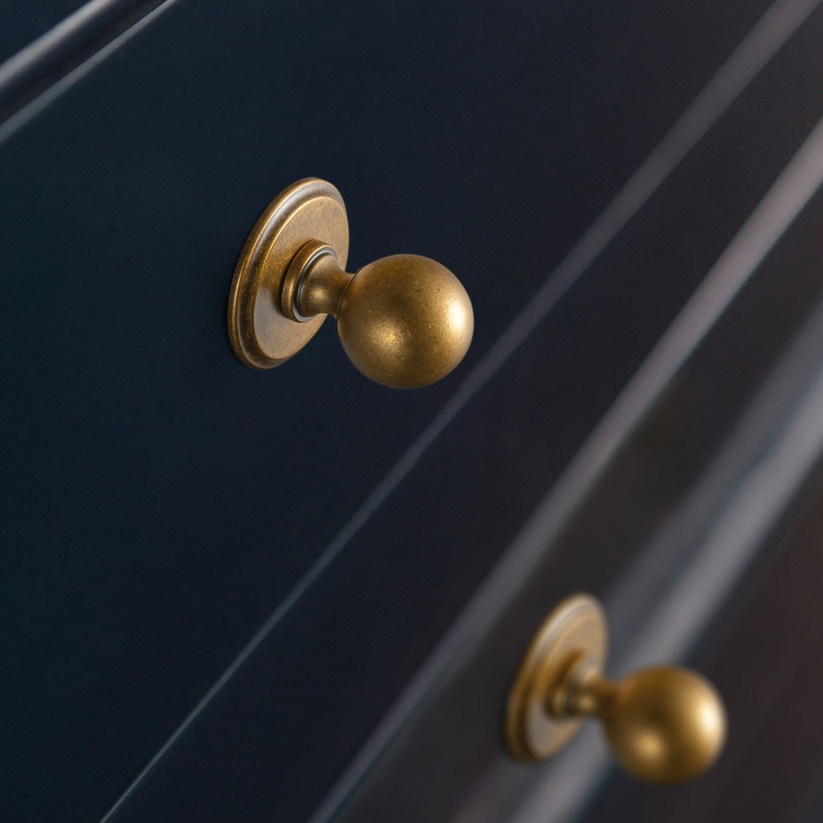 Goo-Ki 6 Pack Stylish Zinc Alloy Cabinet Knobs Classic Round Design Durable Cabinet Handles