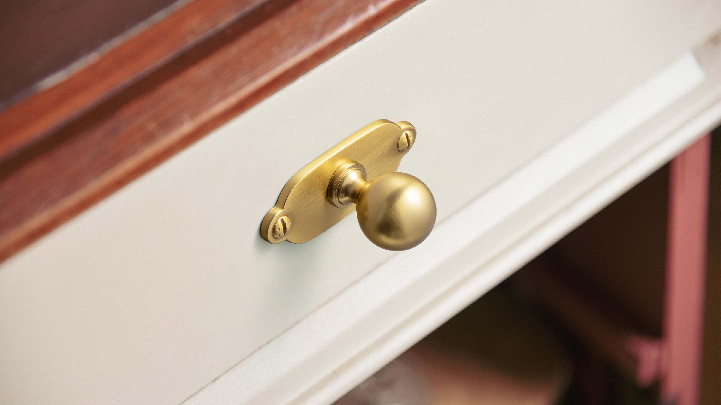Goo-Ki 6 Pack Stylish Zinc Alloy Cabinet Knobs Classic Round Design Durable Cabinet Handles