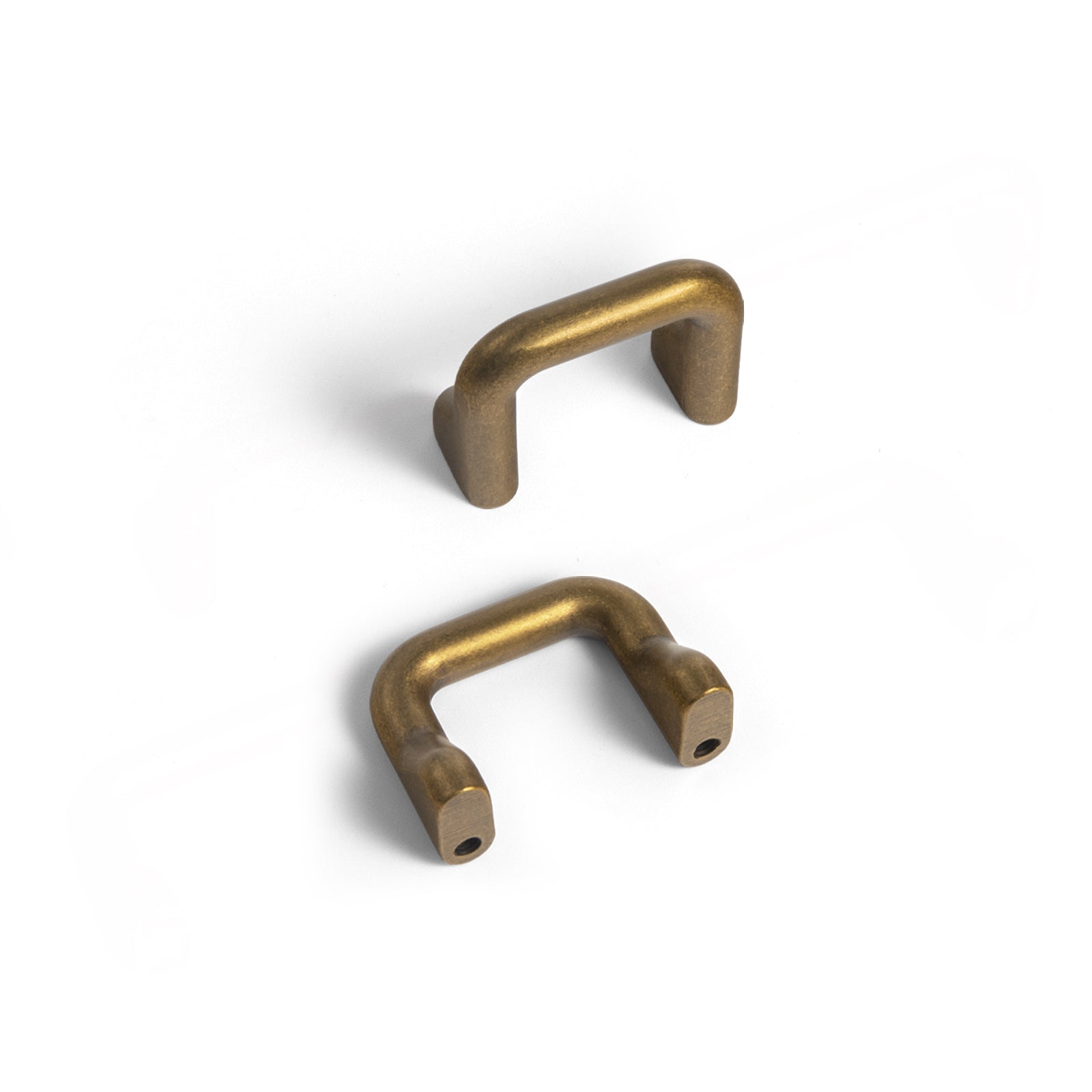 Goo-Ki Antique Brass / 1.25'' Hole Center / 6 Pack Vintage Style Drawer Handles Stylish Cabinet Pulls Kitchen Hardware