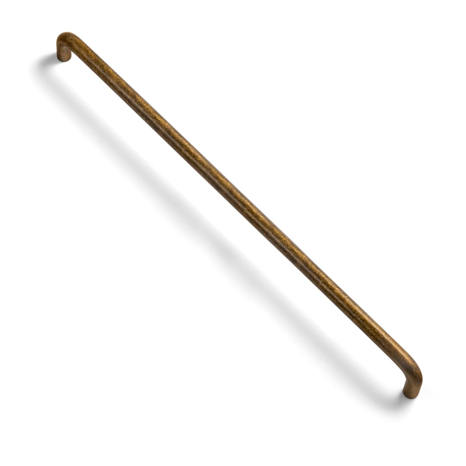 Goo-Ki Antique Brass / 12.6'' Hole Center / 12 Pack Simple Sleek Wardrobe Pull Contemporary Design Cabinet Handle Modern Style