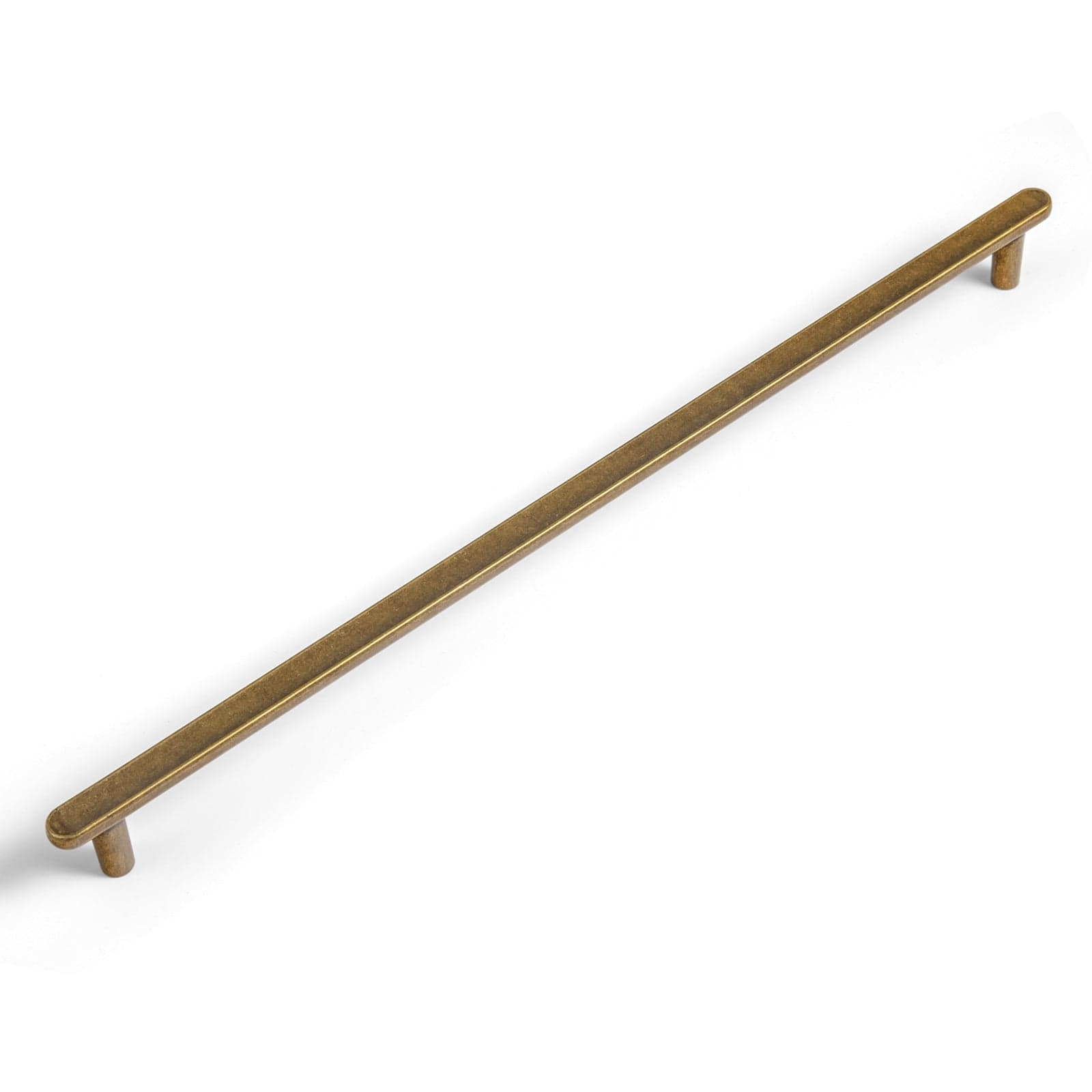 Goo-Ki Antique Brass / 12.6'' Hole Center / 6 Pack Classic Curvature Cabinet Handles Timeless Appeal Kitchen Drawer Pulls