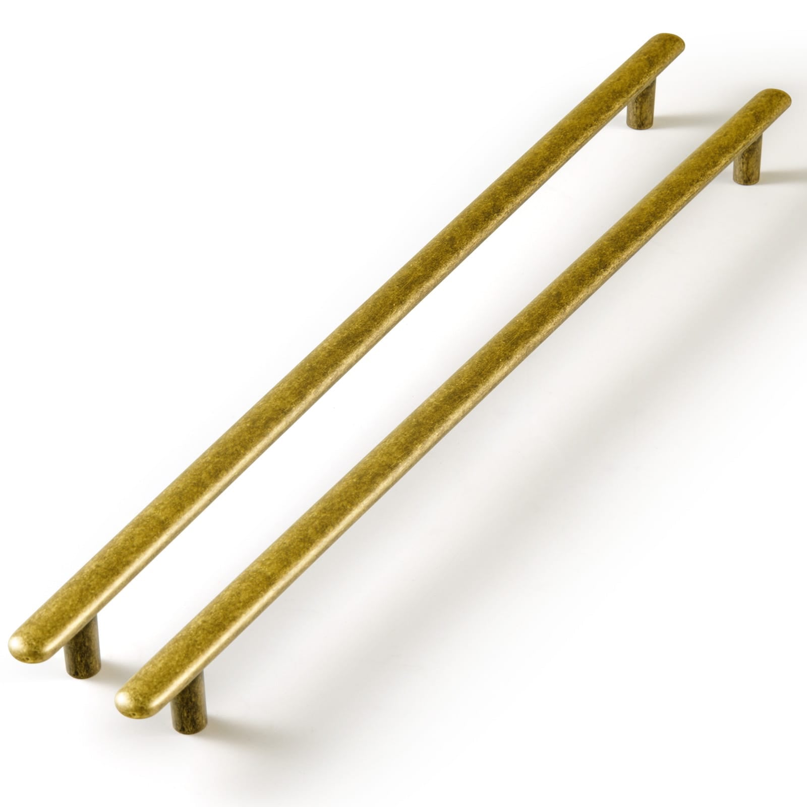 Goo-Ki Antique Brass / 12.6'' Hole Center / 6 Pack 【Clearance Sale!】Affordable Luxury Cabinet Pull Antique Brass Zinc Alloy Cabinet Handles