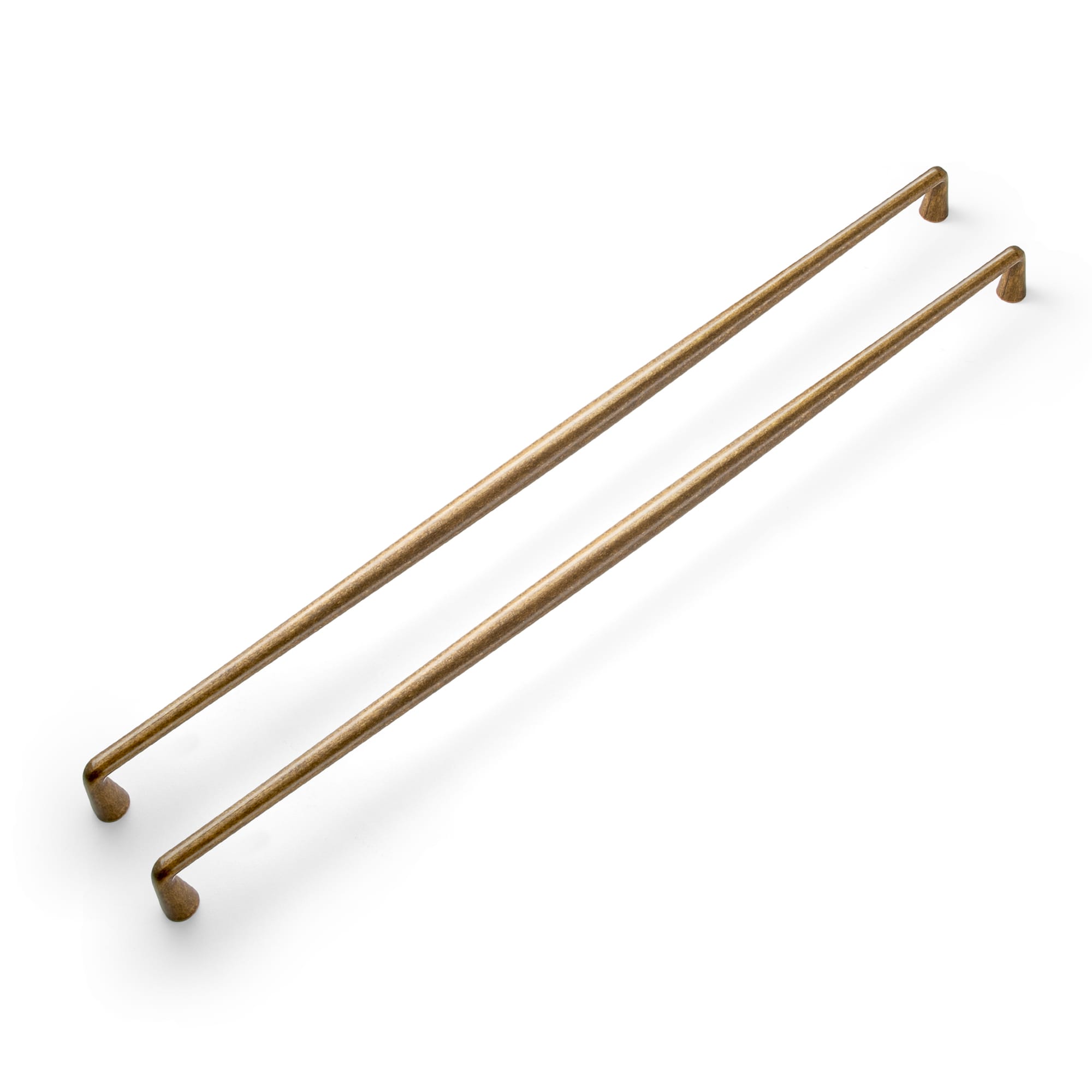 Goo-Ki Antique Brass / 18'' Hole Center / 6 Pack Retro Cabinet Pulls Luxurious Drawer Pulls for Bedroom Kitchen