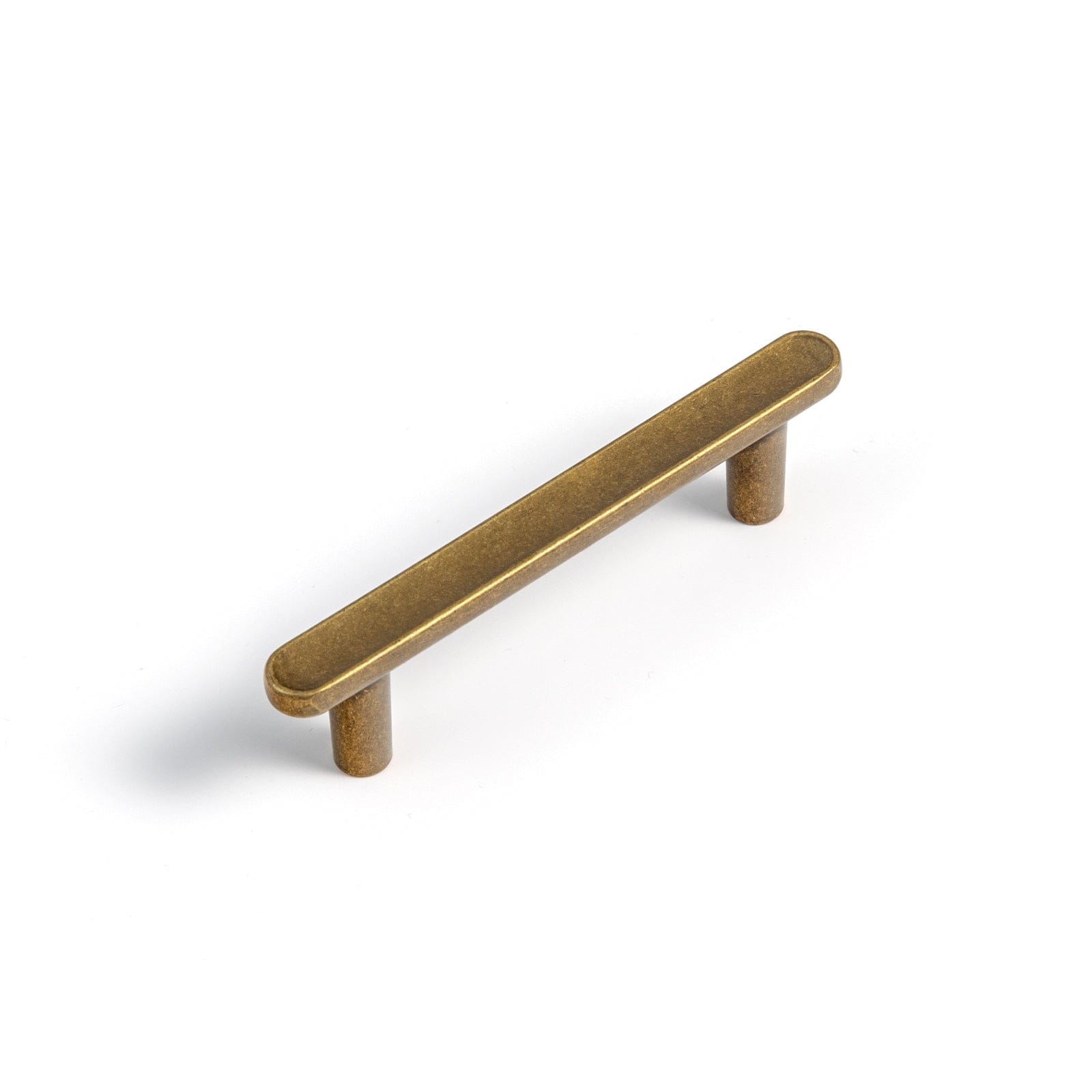 Goo-Ki Antique Brass / 3'' Hole Center / 6 Pack Classic Curvature Cabinet Handles Timeless Appeal Kitchen Drawer Pulls