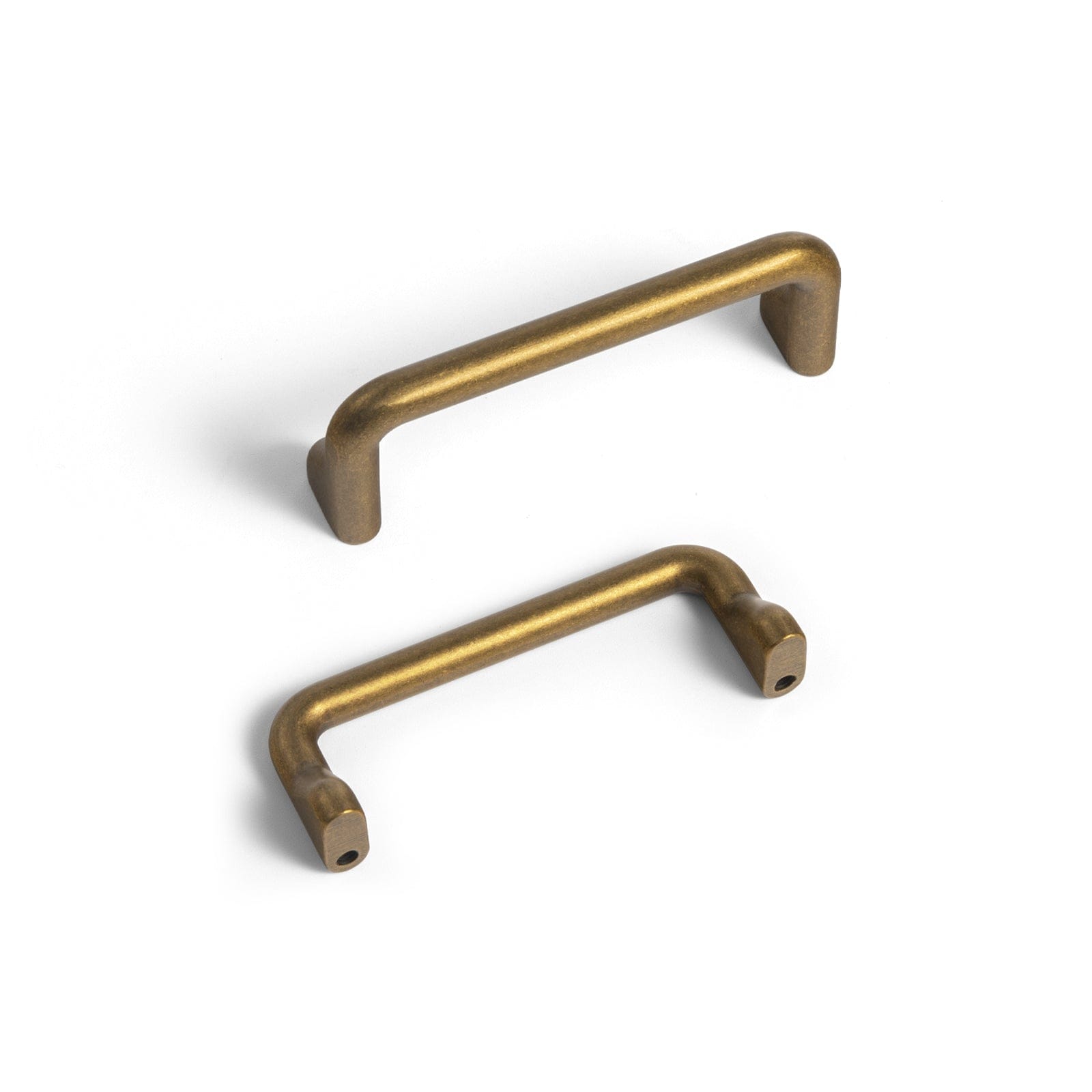 Goo-Ki Antique Brass / 3'' Hole Center / 6 Pack Vintage Style Drawer Handles Stylish Cabinet Pulls Kitchen Hardware