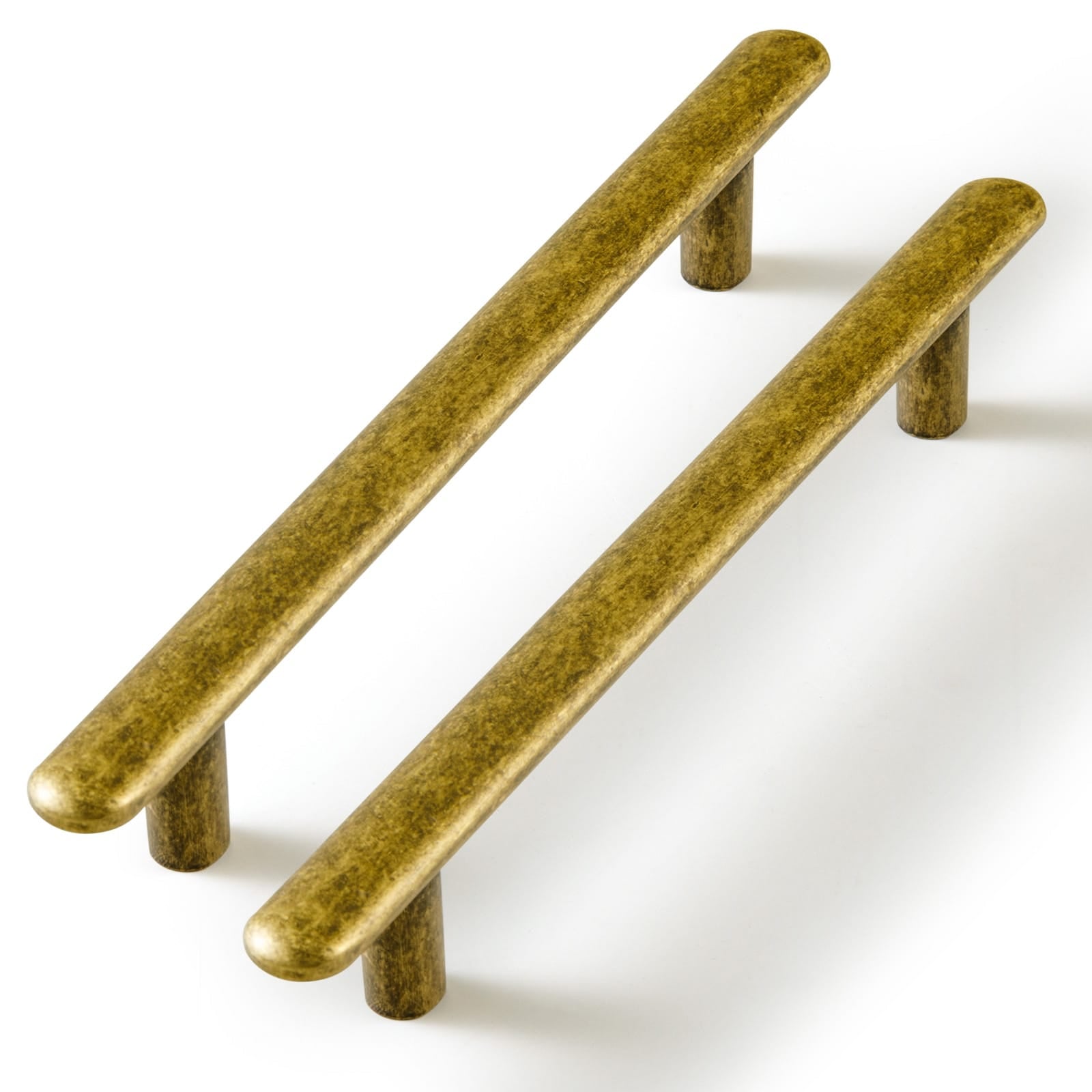 Goo-Ki Antique Brass / 5'' Hole Center / 6 Pack 【Clearance Sale!】Affordable Luxury Cabinet Pull Antique Brass Zinc Alloy Cabinet Handles