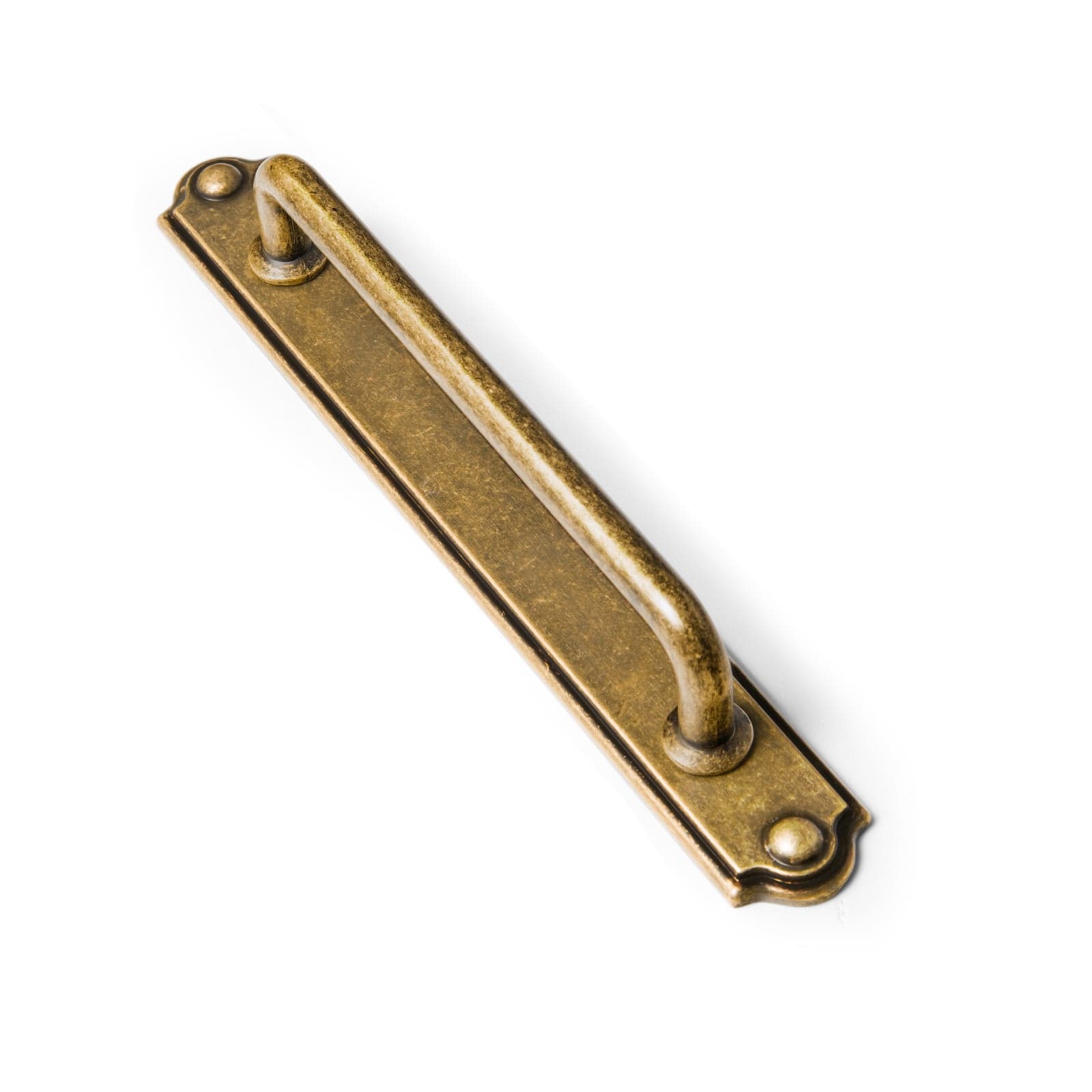 Goo-Ki Antique Brass / 5'' Hole Center with Back Plate C / 2 Pack Timeless Drawer Pulls Classic Vintage Furniture Handle Elegant Modern Home Decor