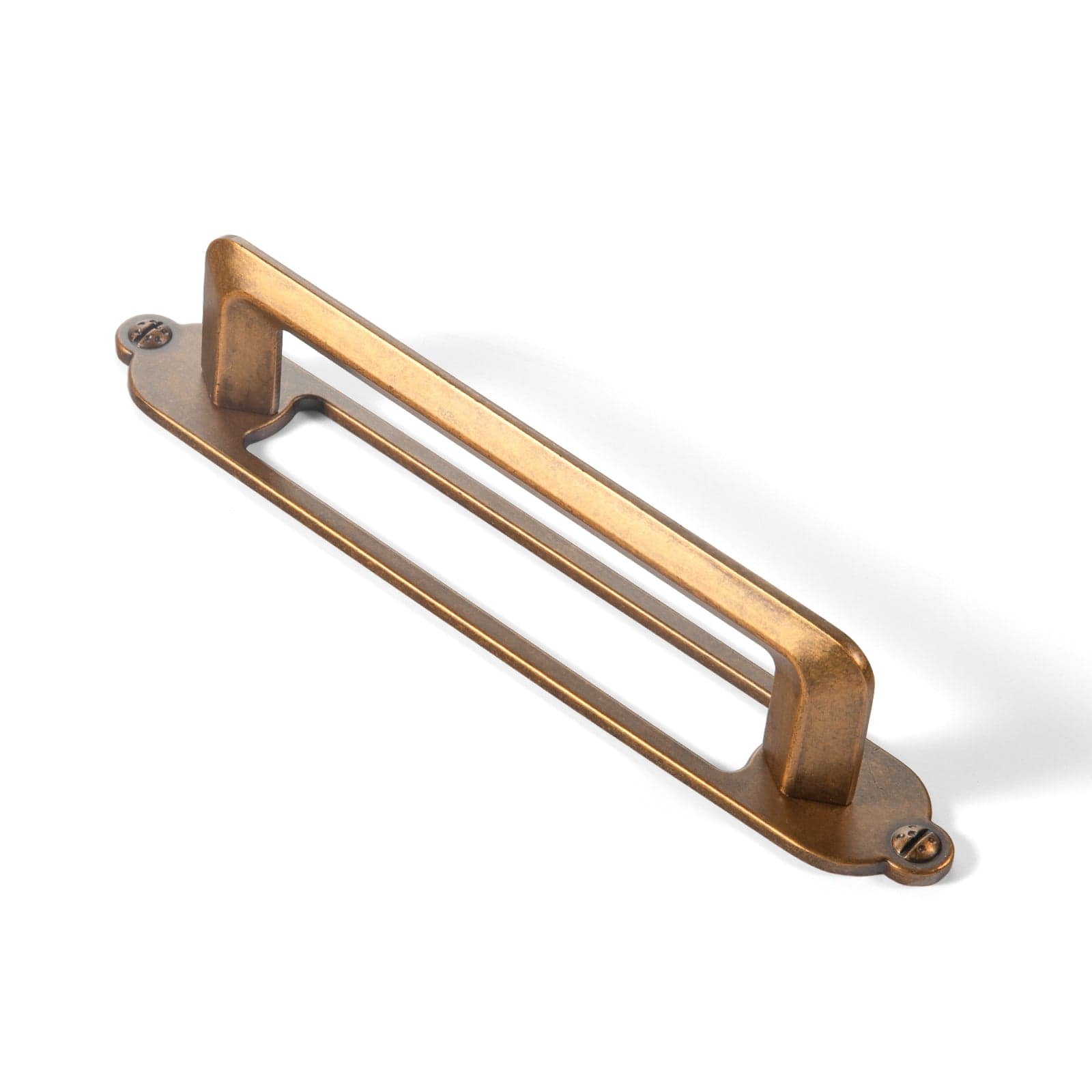 Goo-Ki Antique Brass / 5'' with Back Plate G025 / 2 Pack Elegant Cabinet Pulls Modern Drawer Knobs Affordable Luxury Dresser Pulls