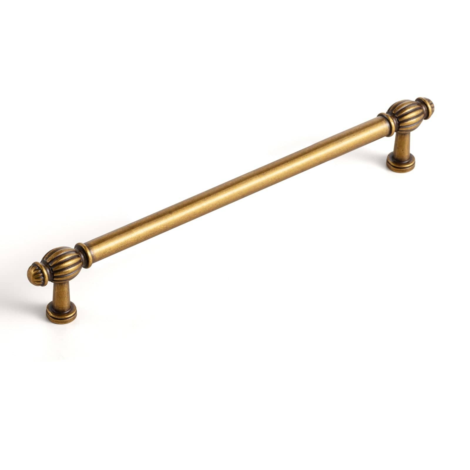 Goo-Ki Antique Brass / 7.6'' Hole Center / 6 Pack Luxury Decorative Antique Brass Cabinet Handles Stylish Accents for Modern Cabinet Design