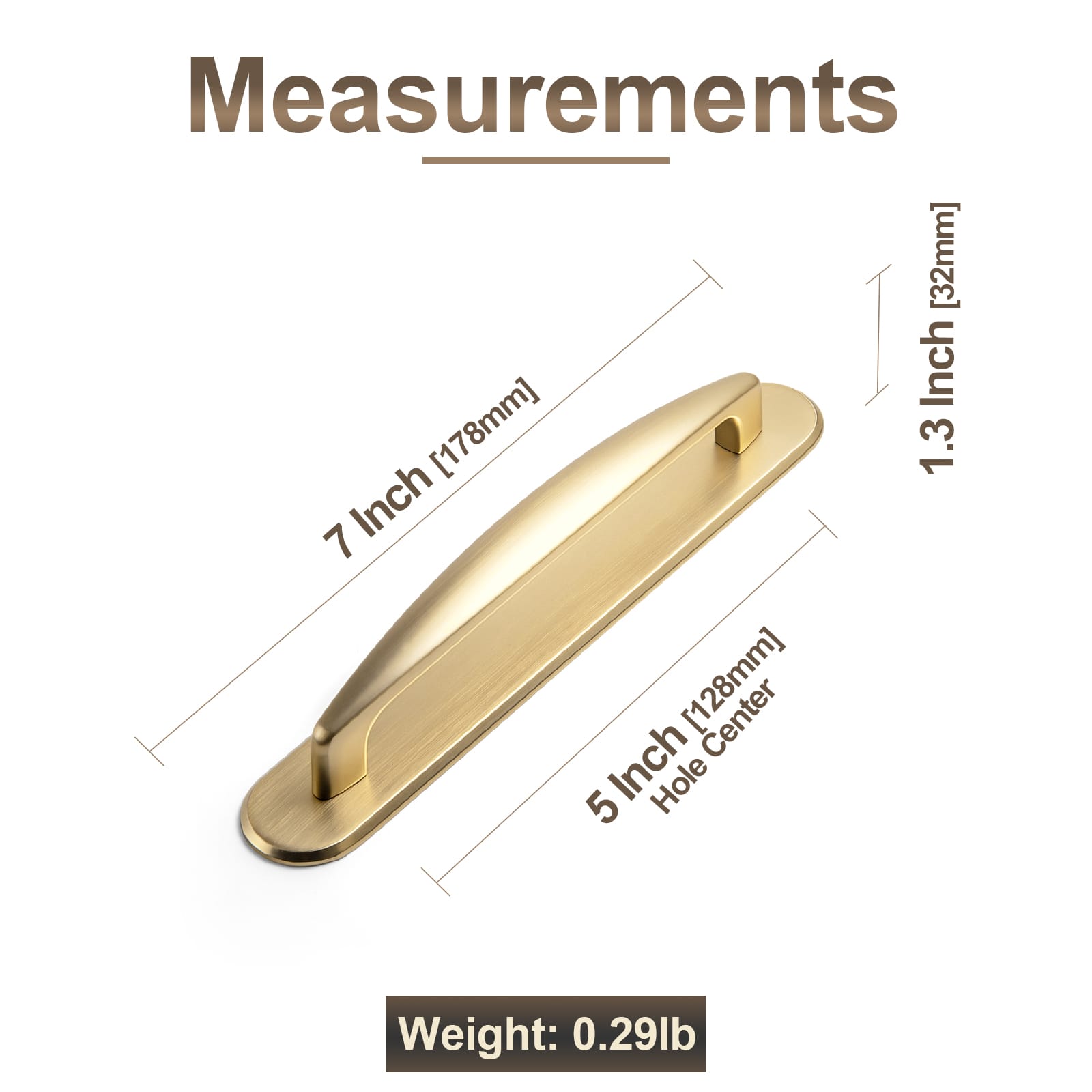 Goo-Ki Antique Brass Cabinet Handles Timeless Drawer Pulls for Classic Furniture Revival