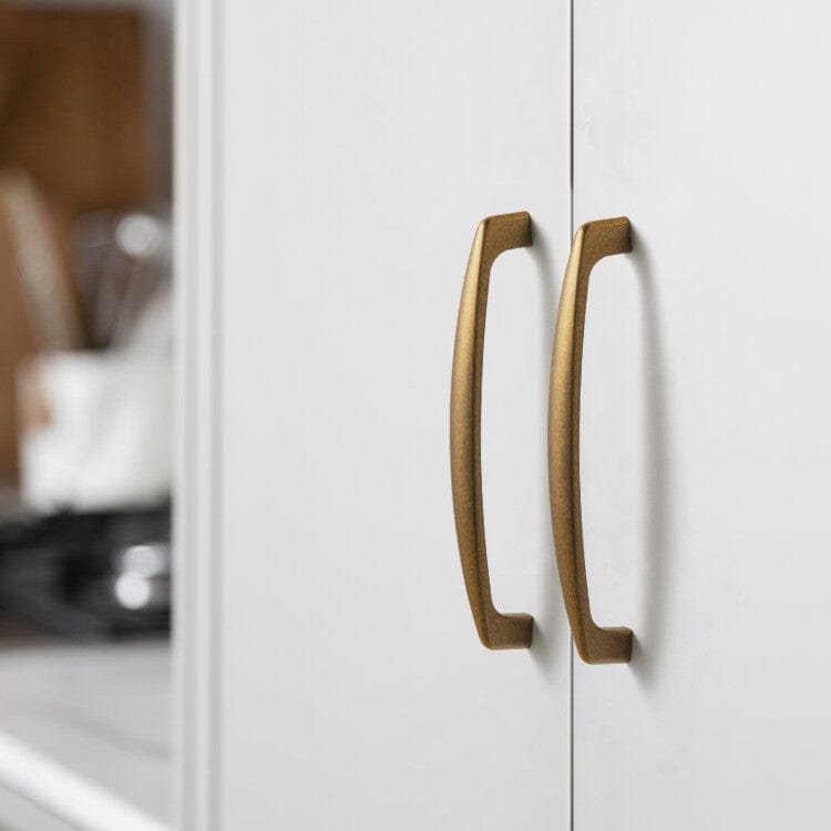 Goo-Ki Antique Brass Cabinet Handles Timeless Drawer Pulls for Classic Furniture Revival
