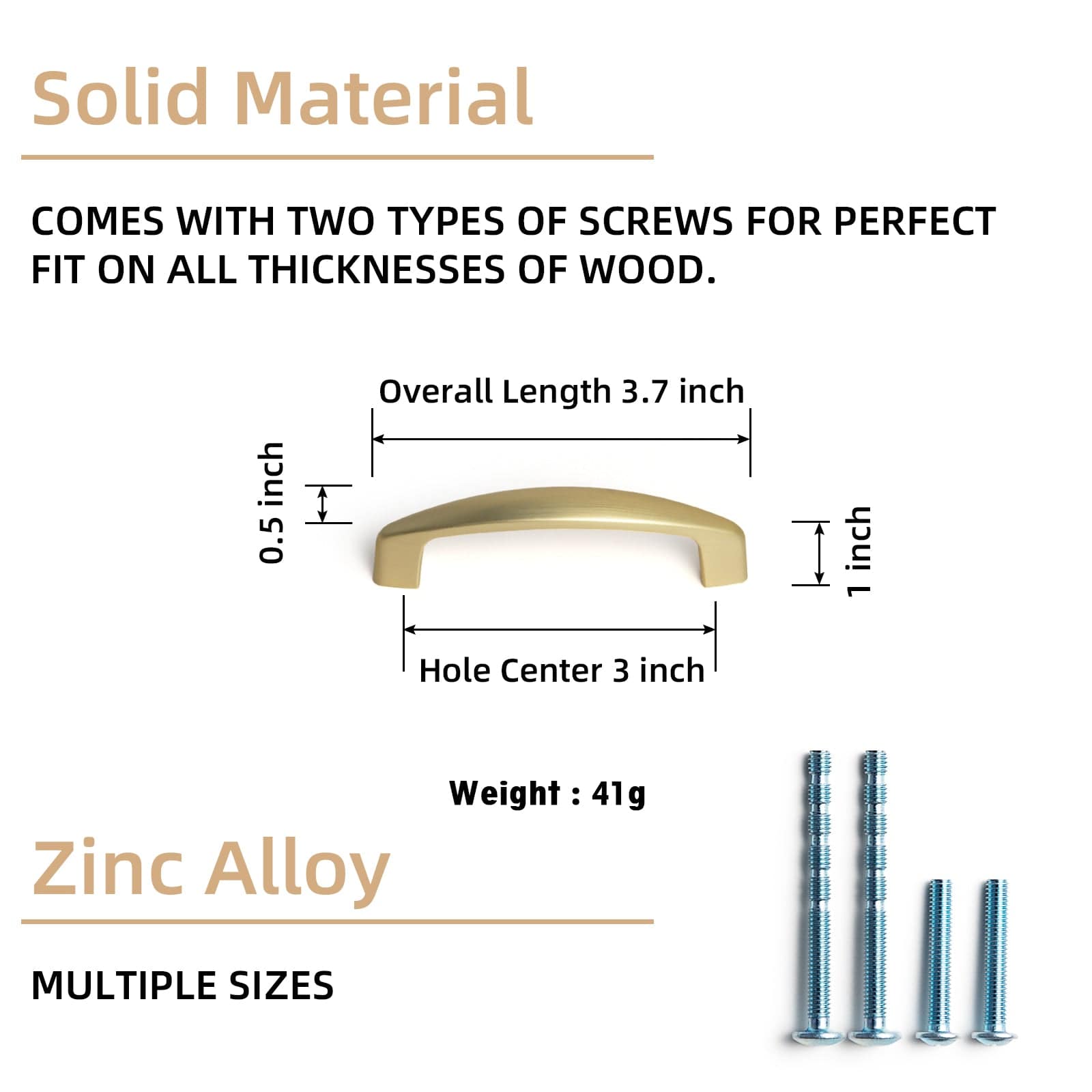 Goo-Ki Antique Brass Cabinet Handles Timeless Drawer Pulls for Classic Furniture Revival