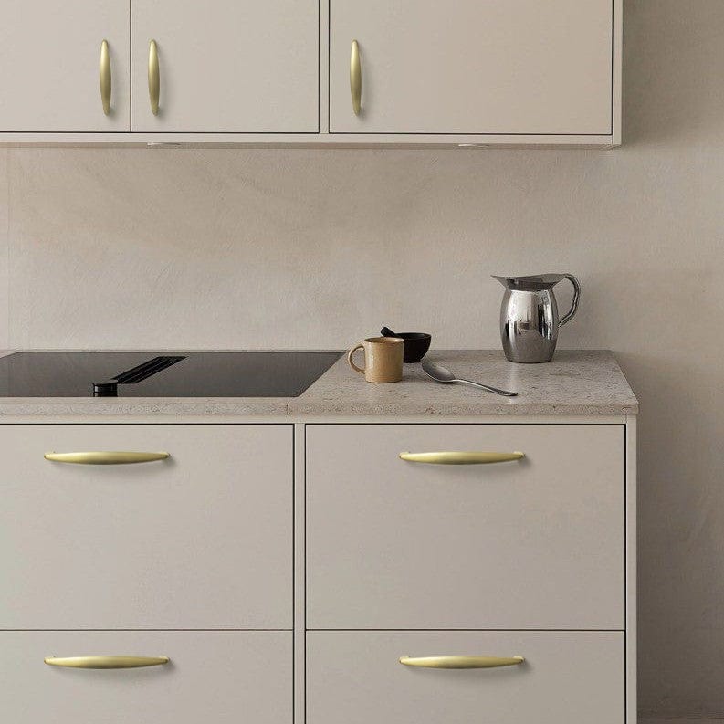 Goo-Ki Antique Brass Cabinet Handles Timeless Drawer Pulls for Classic Furniture Revival