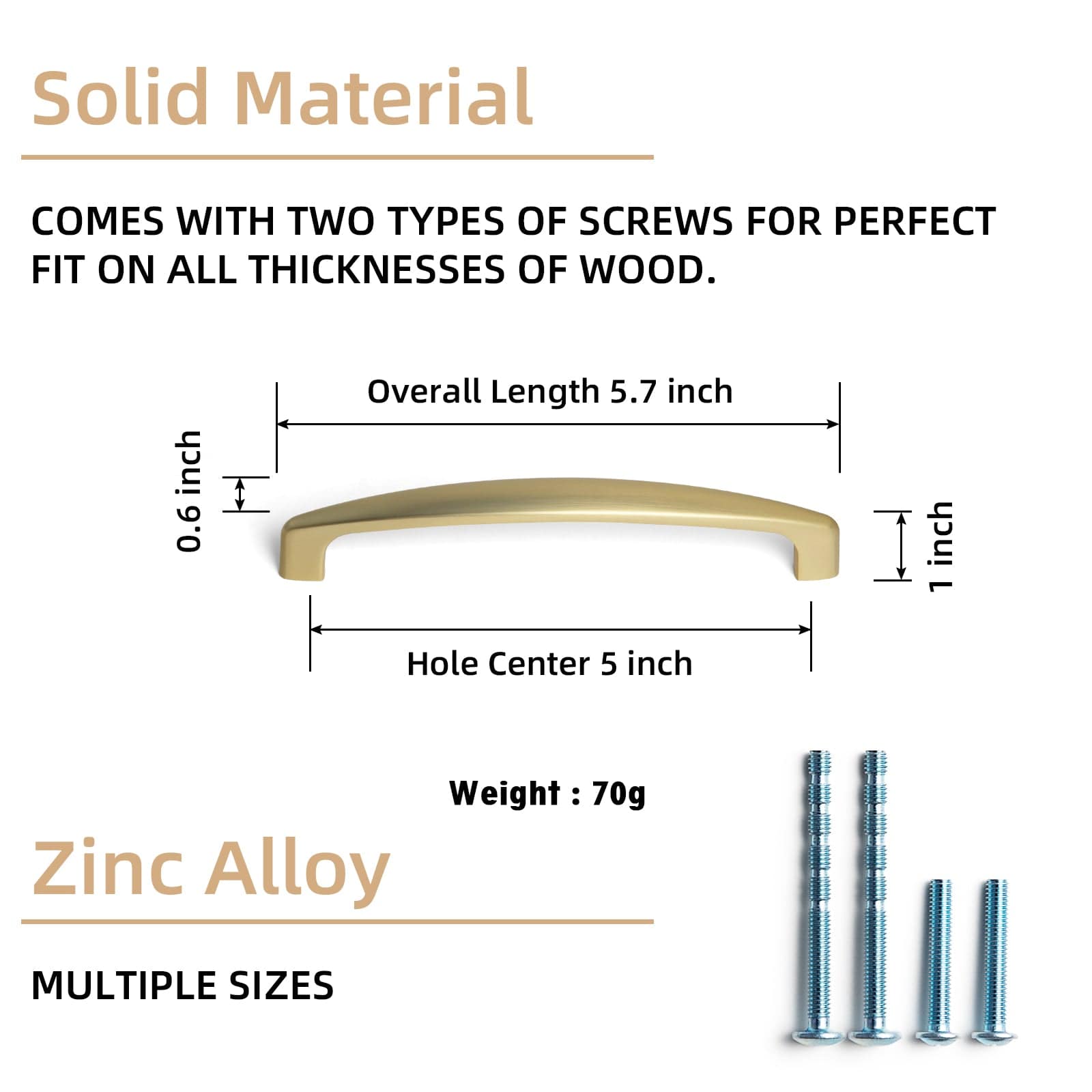 Goo-Ki Antique Brass Cabinet Handles Timeless Drawer Pulls for Classic Furniture Revival