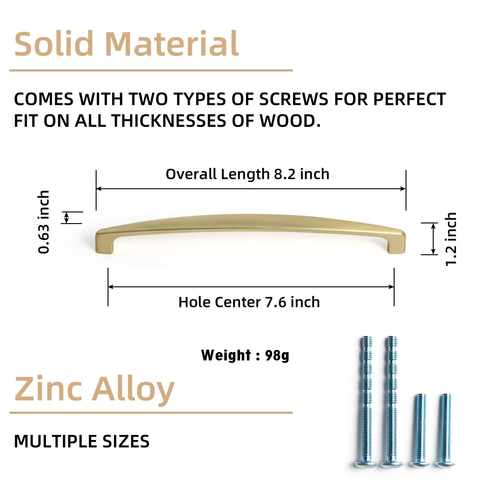 Goo-Ki Antique Brass Cabinet Handles Timeless Drawer Pulls for Classic Furniture Revival