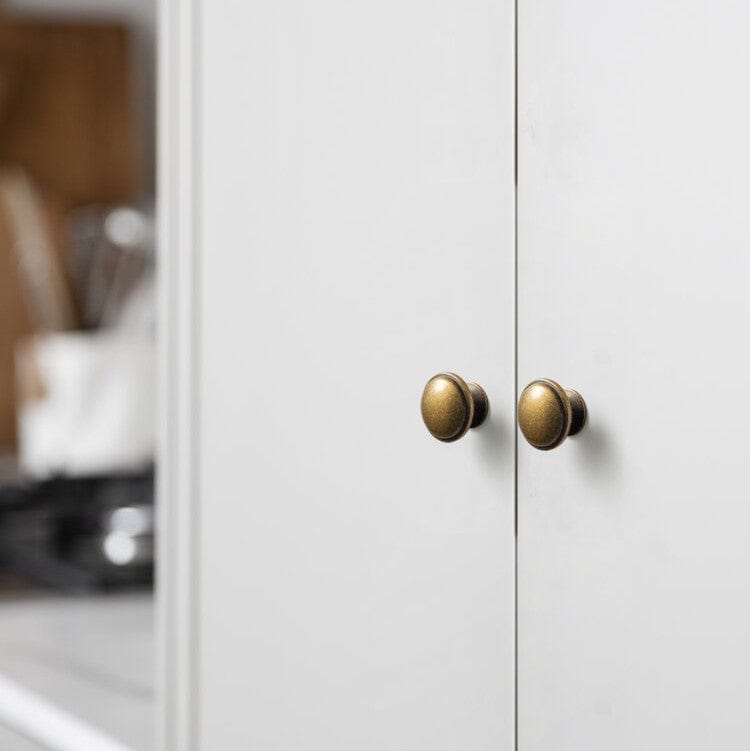 Goo-Ki Antique Brass Cabinet Handles Timeless Drawer Pulls for Classic Furniture Revival