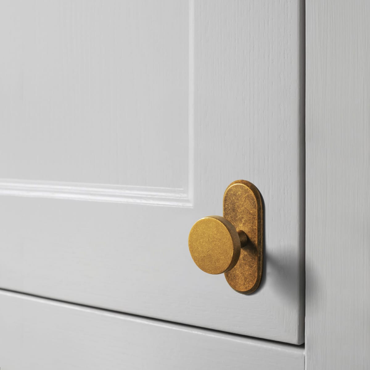 Goo-Ki Antique Brass Cabinet Knobs with Back Plates Ornate Cabinet Pulls for Kitchen Cabinet Hardware