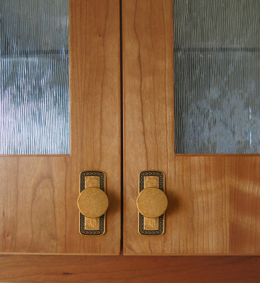 Goo-Ki Antique Brass Cabinet Knobs with Back Plates Ornate Cabinet Pulls for Kitchen Cabinet Hardware