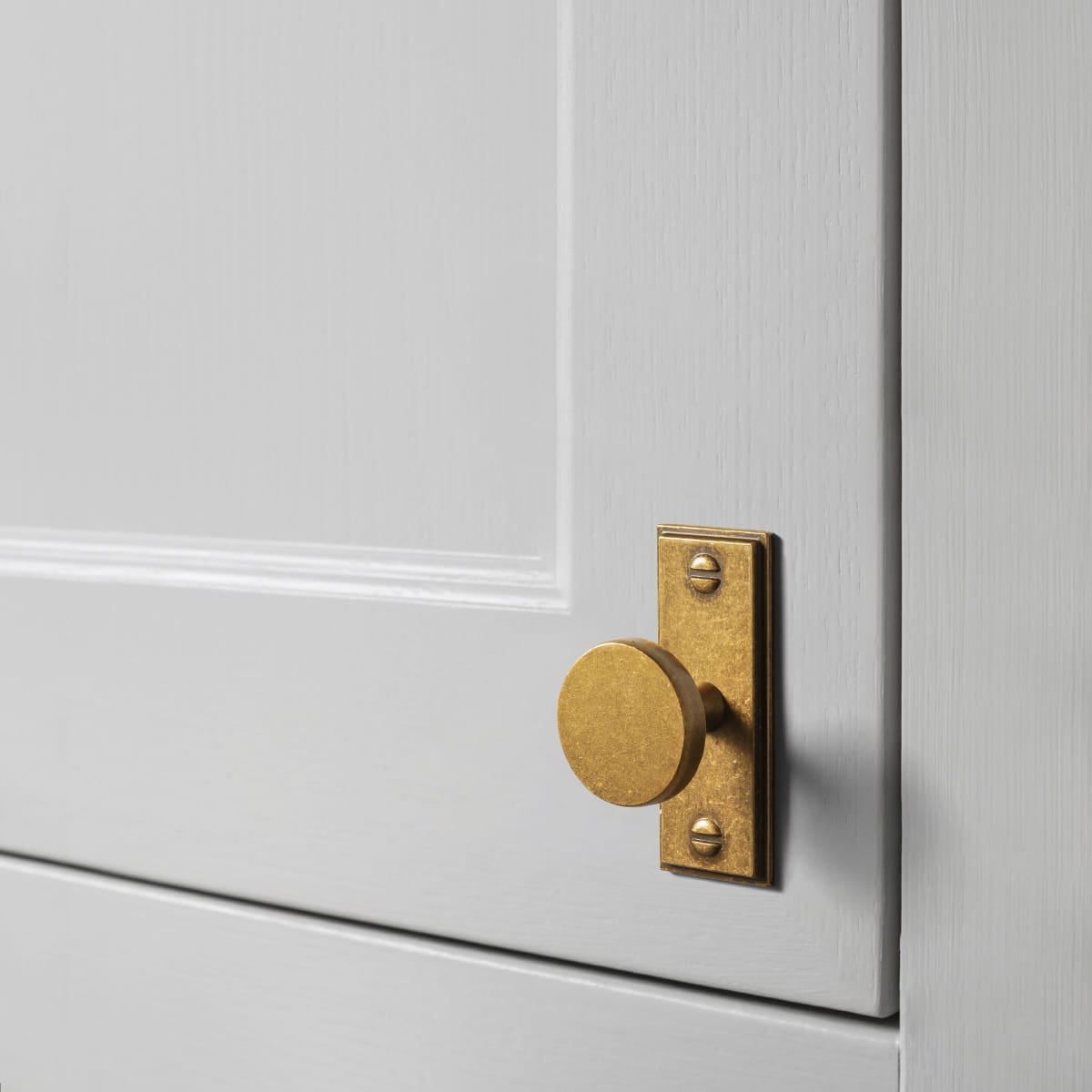 Goo-Ki Antique Brass Cabinet Knobs with Back Plates Ornate Cabinet Pulls for Kitchen Cabinet Hardware