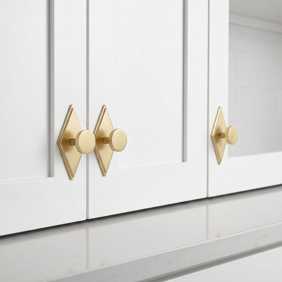 Goo-Ki Antique Brass Cabinet Knobs with Back Plates Ornate Cabinet Pulls for Kitchen Cabinet Hardware