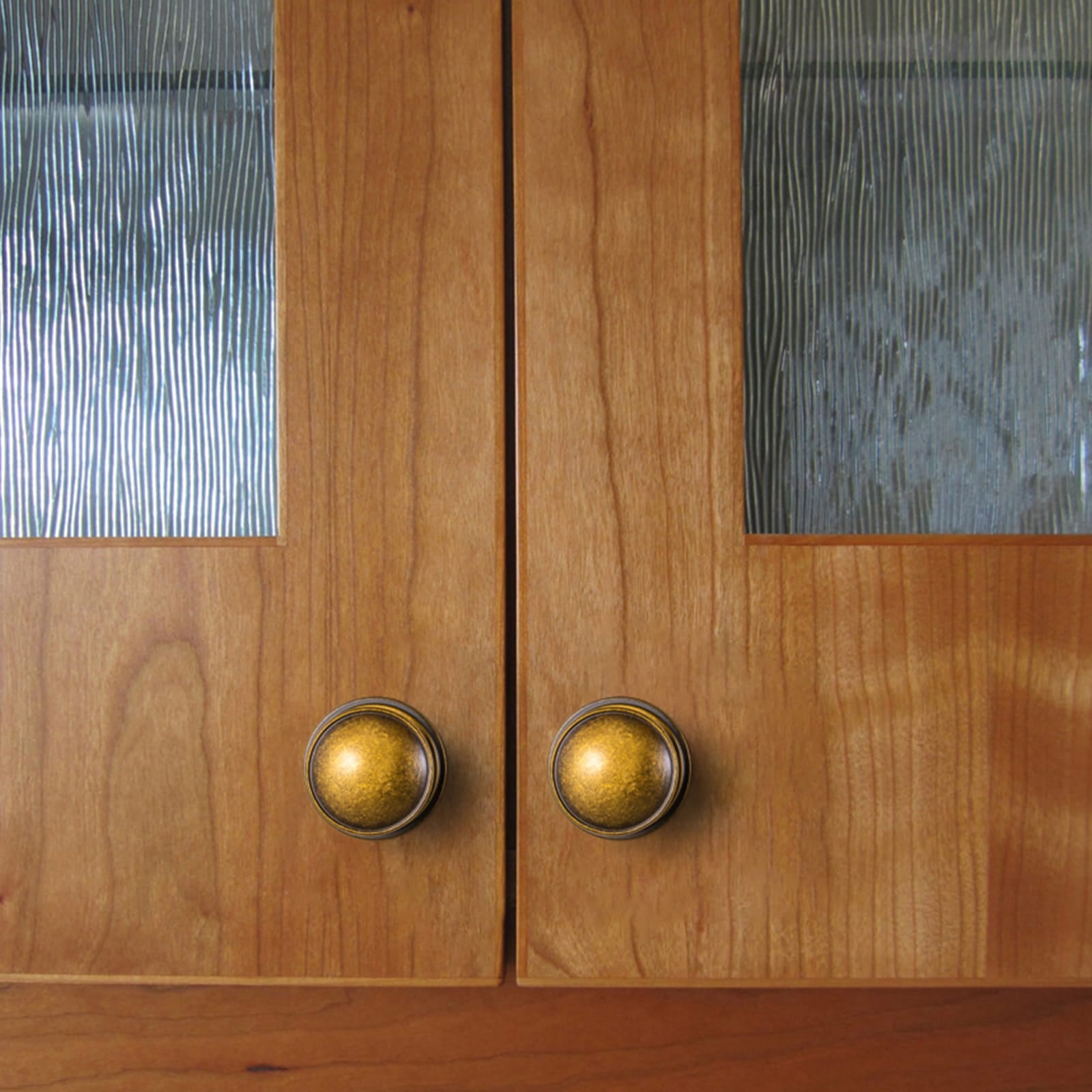 Goo-Ki Antique Brass Cabinet Knobs Zinc Alloy Round Drawer Pulls with Vintage Patina Finish Retro Furniture Hardware