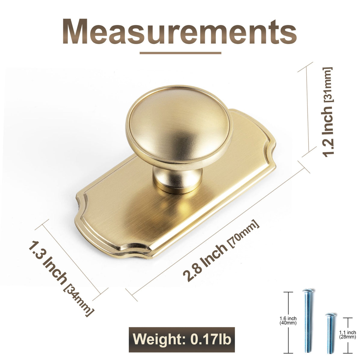 Goo-Ki Antique Brass Cabinet Knobs Zinc Alloy Round Drawer Pulls with Vintage Patina Finish Retro Furniture Hardware