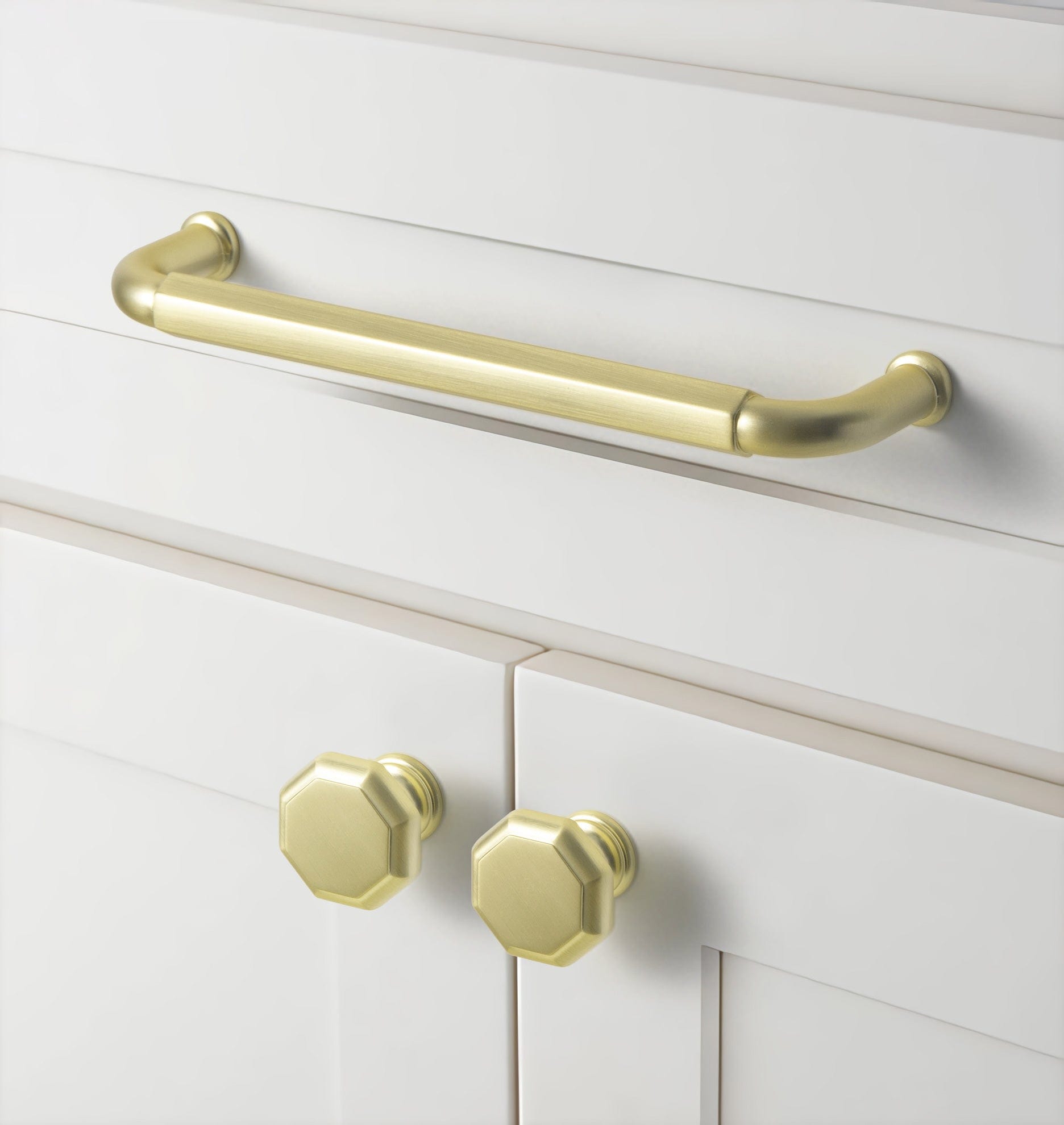 Goo-Ki Antique Brass Cabinet Pulls Affordable Luxury Vintage Drawer Knobs for Kitchen