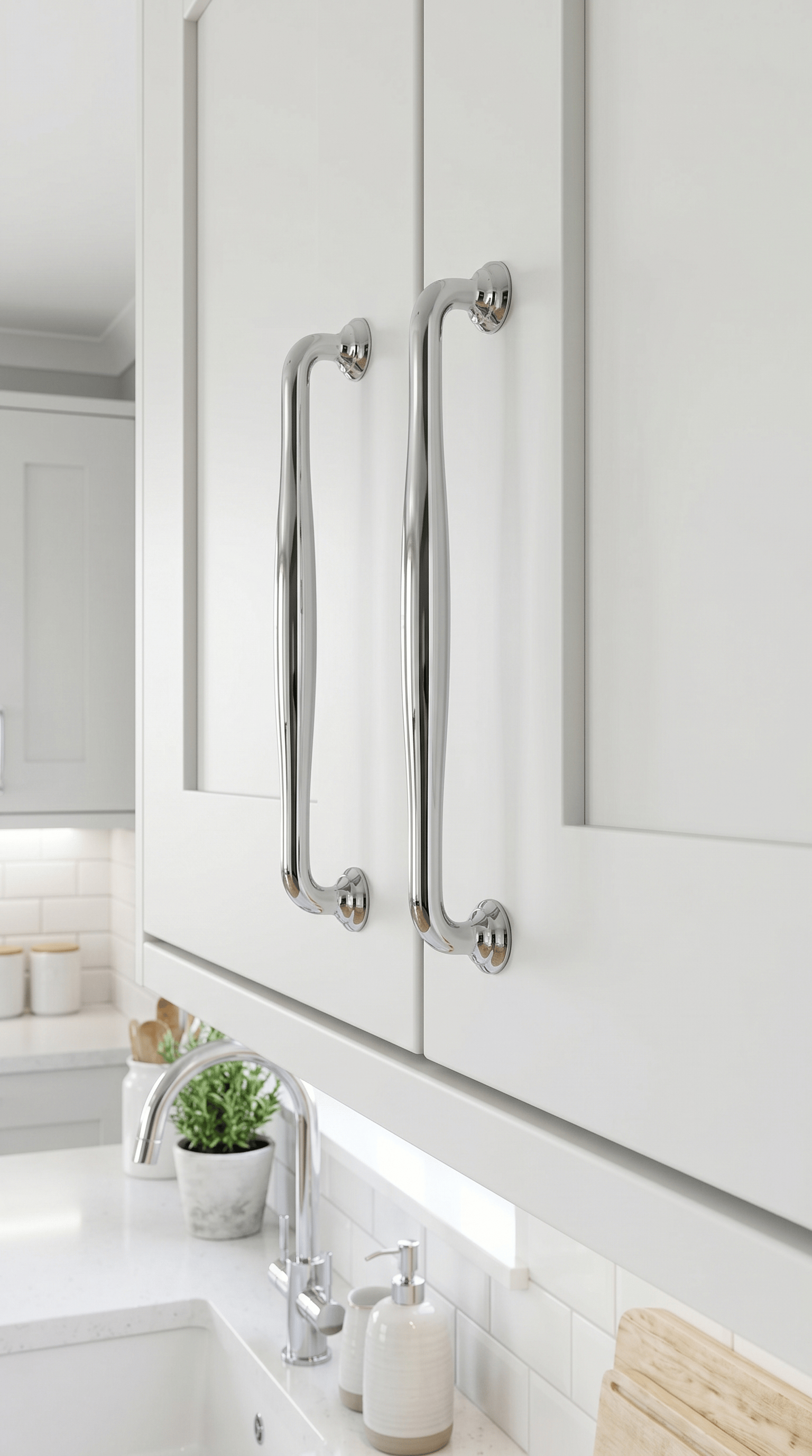 Goo-Ki Antique Brass Cabinet Pulls Solid Drawer Handles for Kitchen