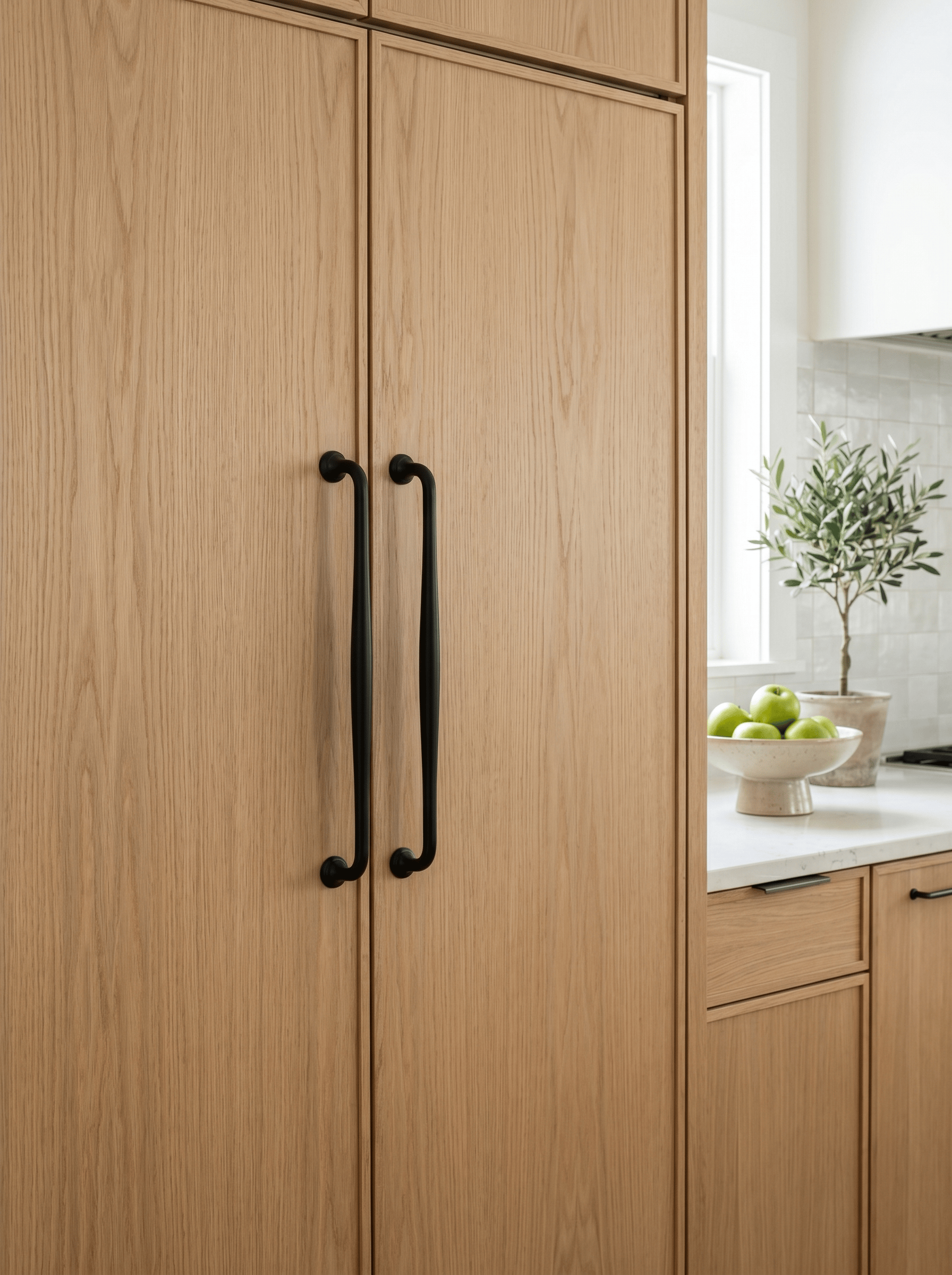 Goo-Ki Antique Brass Cabinet Pulls Solid Drawer Handles for Kitchen