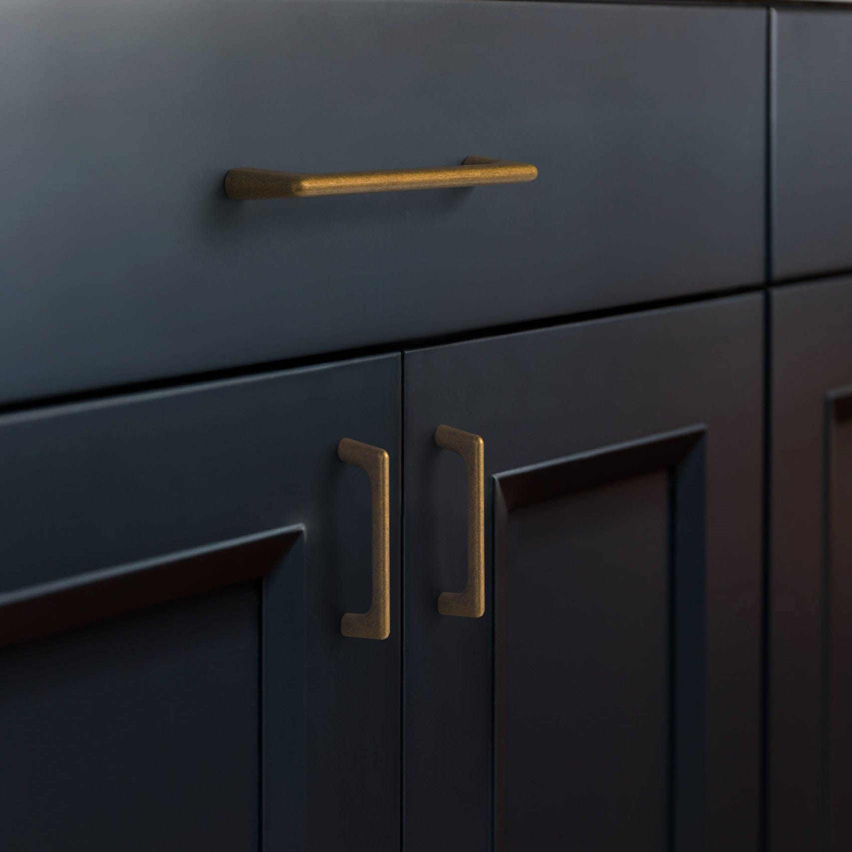 Goo-Ki Antique Brass Cabinet Pulls Stylish Aluminum Alloy Cabinet Hardware