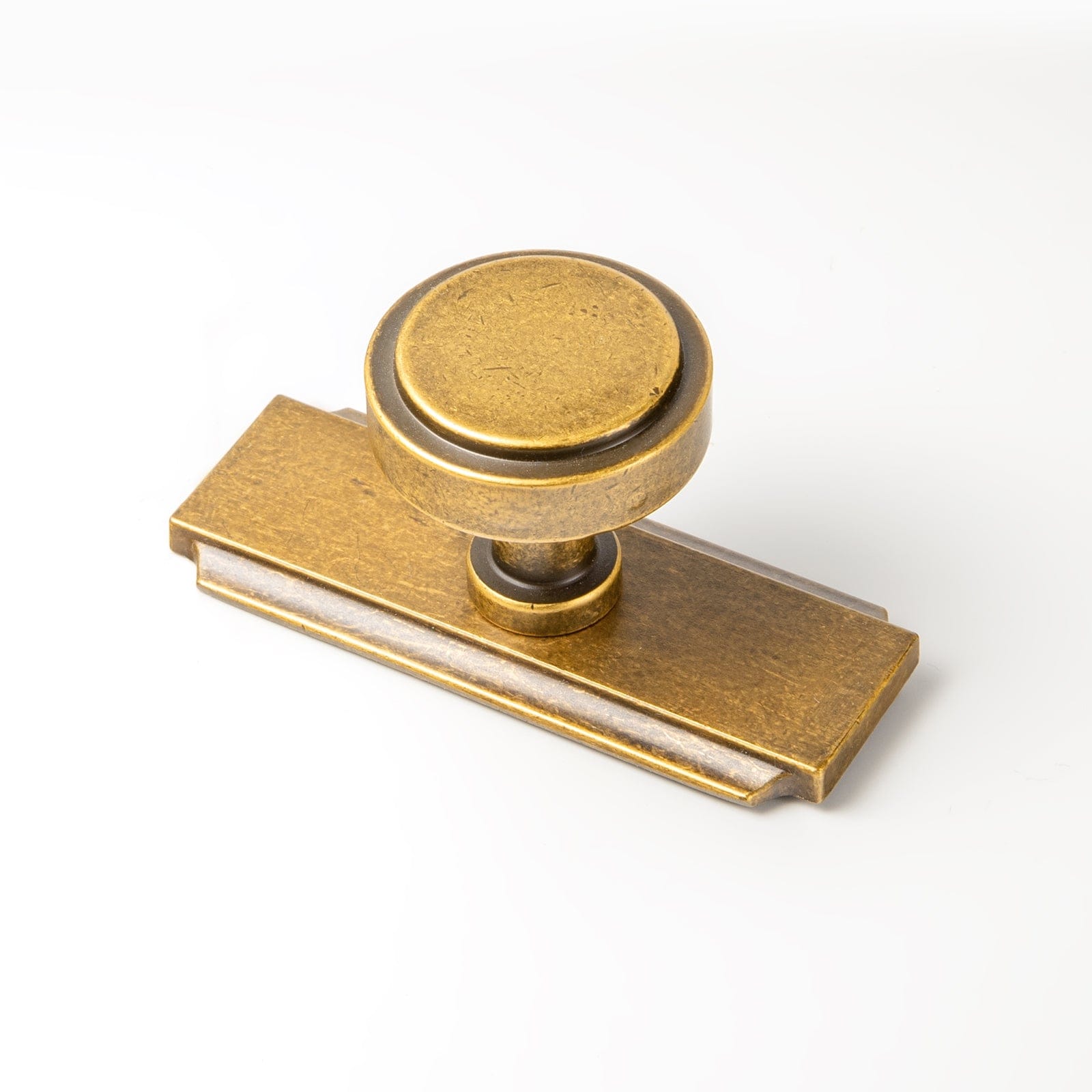 Goo-Ki Antique Brass / G020 / 6 Pack Simple Cylindrical Zinc Alloy Drawer Knob with Elegant Design