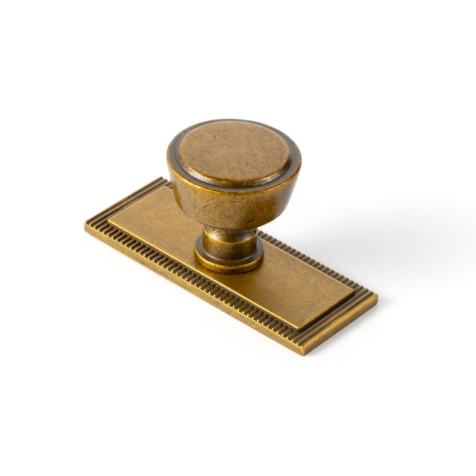 Goo-Ki Antique Brass / G022 / 6 Pack Retro Drawer Knobs for Dresser Cupboard Solid Zinc Alloy Single Hole Cabinet Hardware