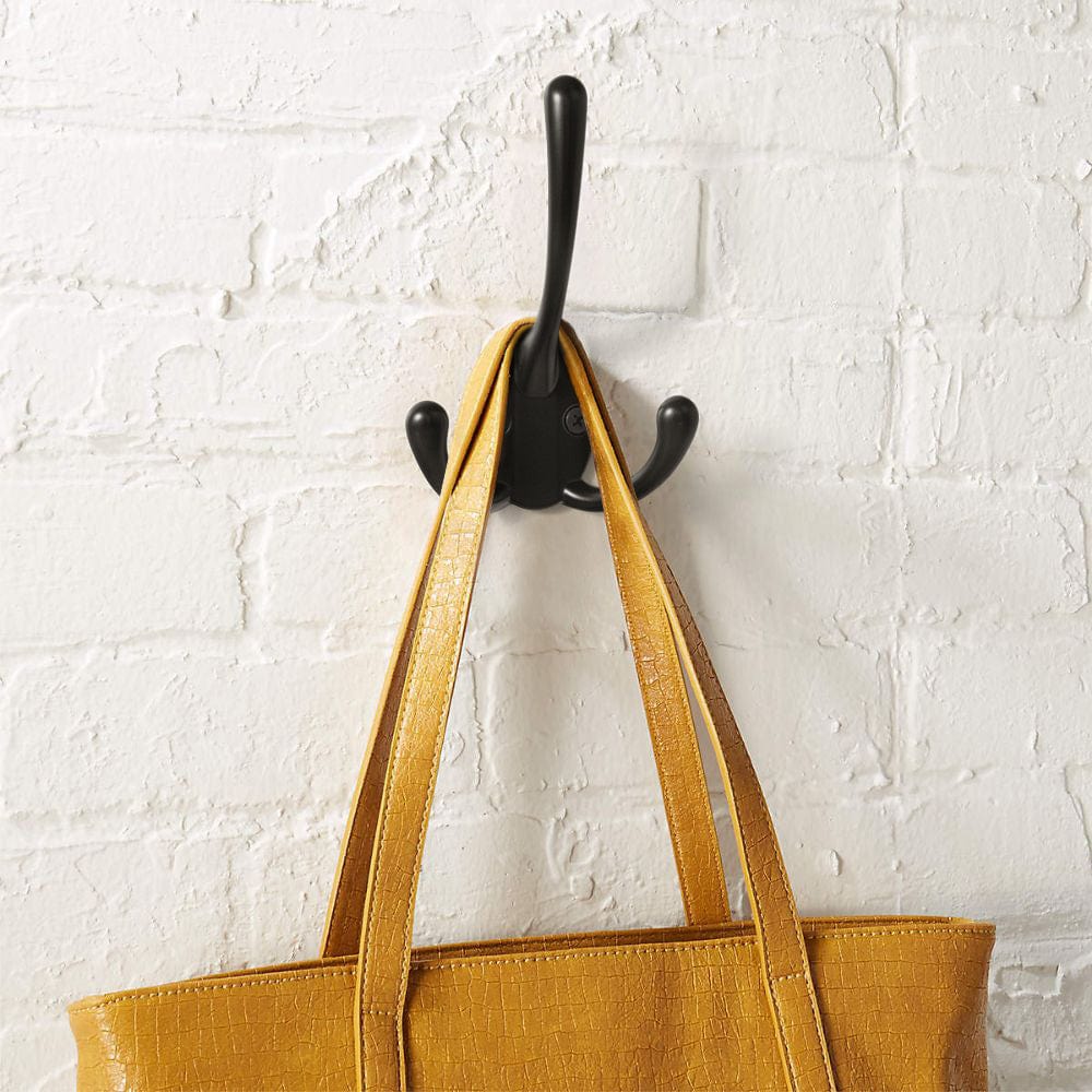 Goo-Ki Antique Brass Zinc Alloy Triangle Coat Hooks Affordable Luxury Coat Hooks for Bedroom