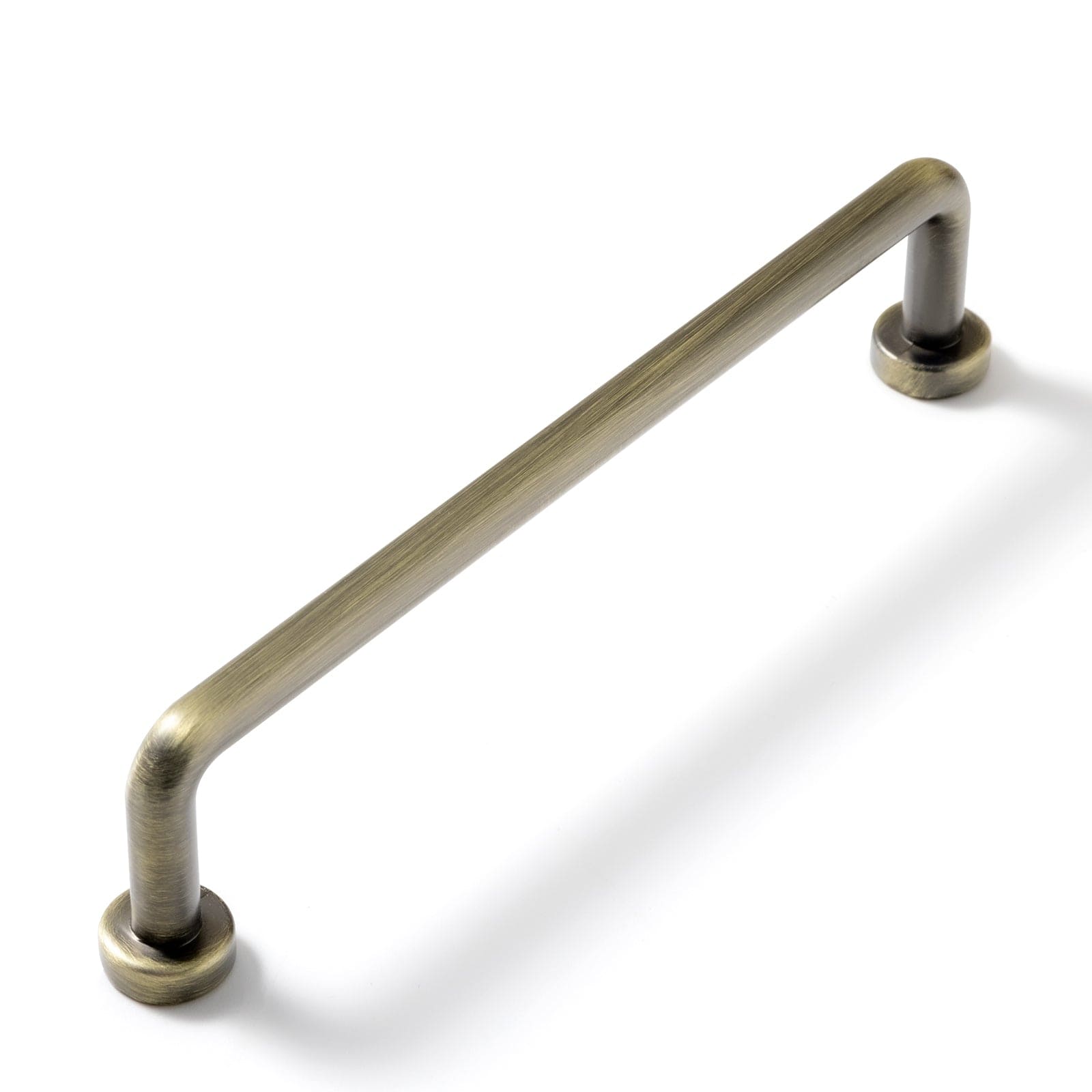 Goo-Ki Antique Bronze / 6.3'' Hole Center / 6 Pack Antique Rustic Vintage Cabinet Bar Pulls Decorative Drawer Handles