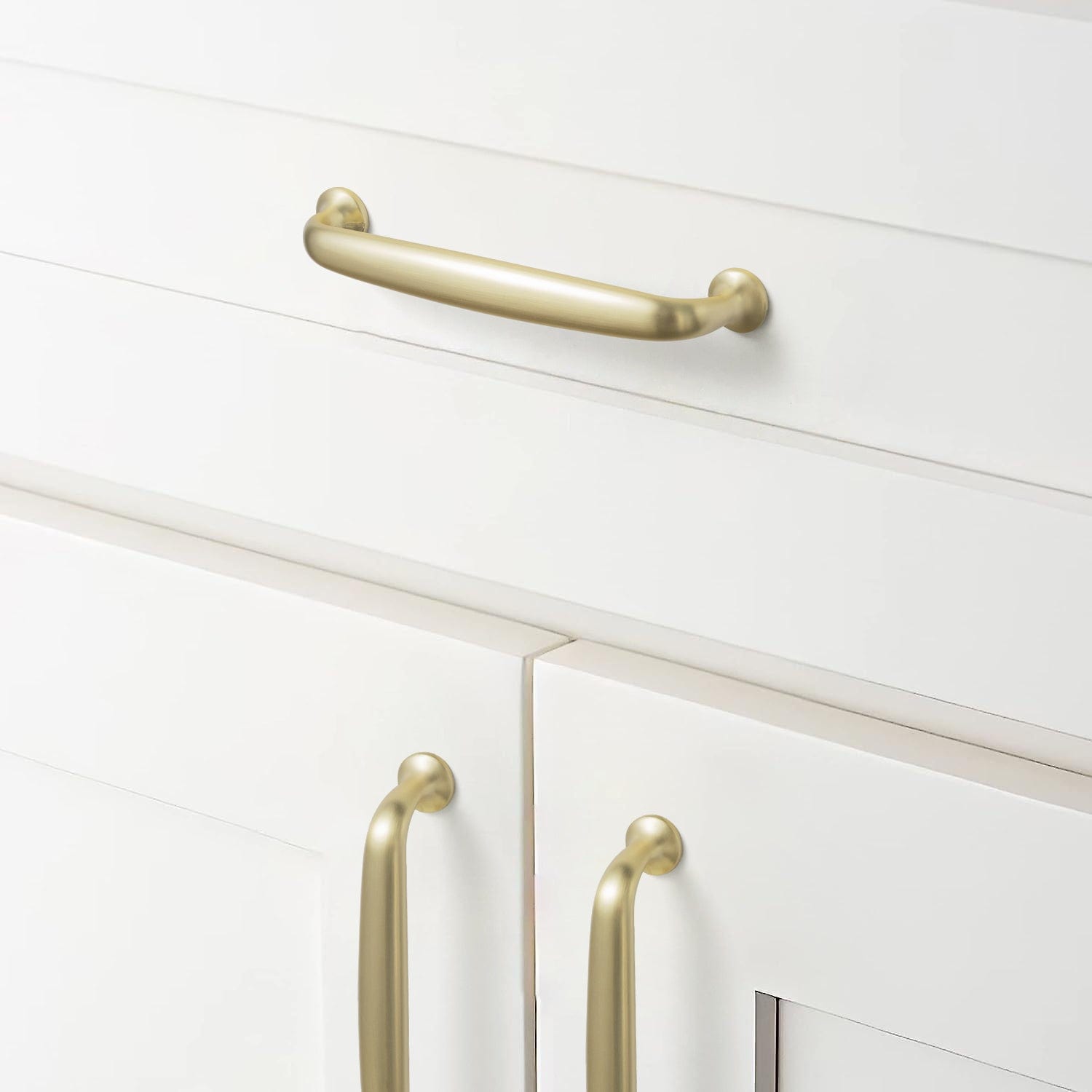 Goo-Ki Antique Bronze Drawer Pulls Solid Vintage Retro Bar Pull Furniture Hardware