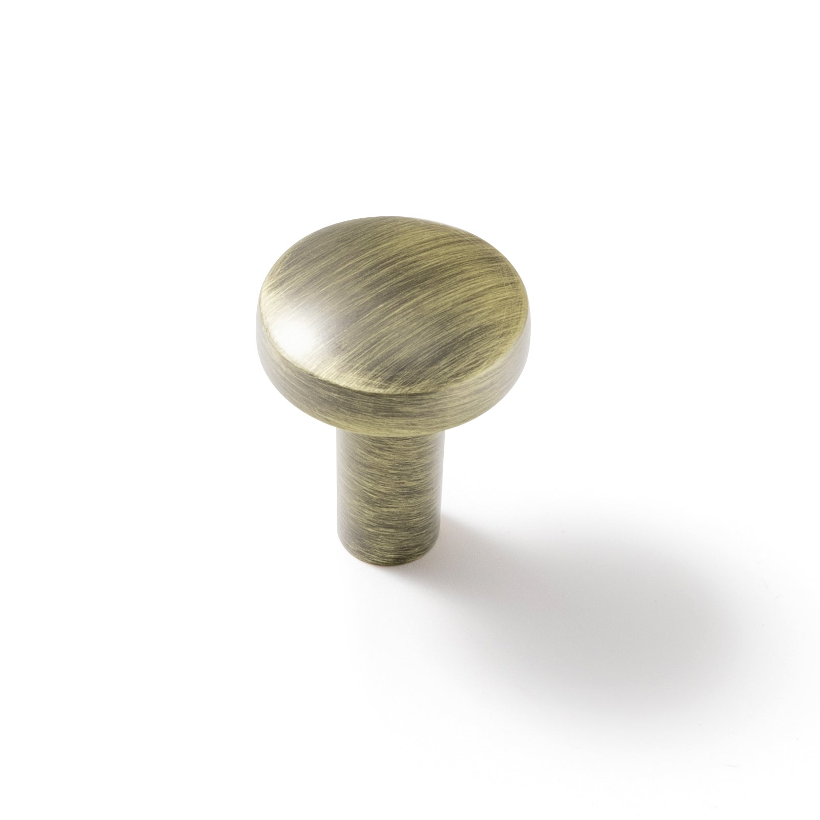 Goo-Ki Antique Bronze / Knob Plus Antique Rustic Vintage Cabinet Bar Pulls Decorative Drawer Handles 6 Pack