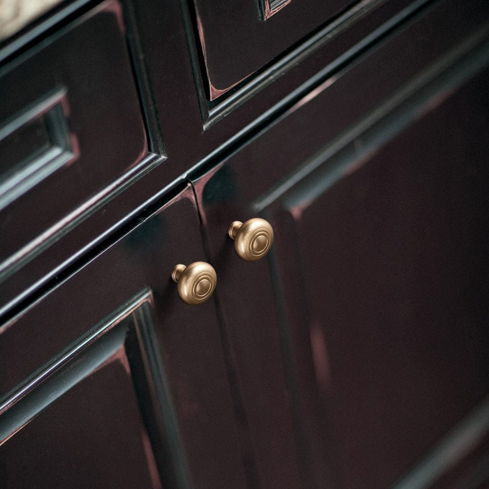 Goo-Ki Antique Circular Ring - Designed Zinc Alloy Drawer Knobs