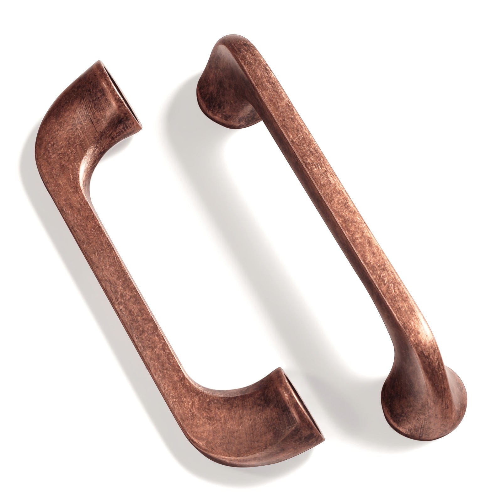 Goo-Ki Antique Copper / 3.78'' Hole center Retro Drawer Pulls Vintage Hardware Mid-Century Dresser Bar Pulls 6 Pack